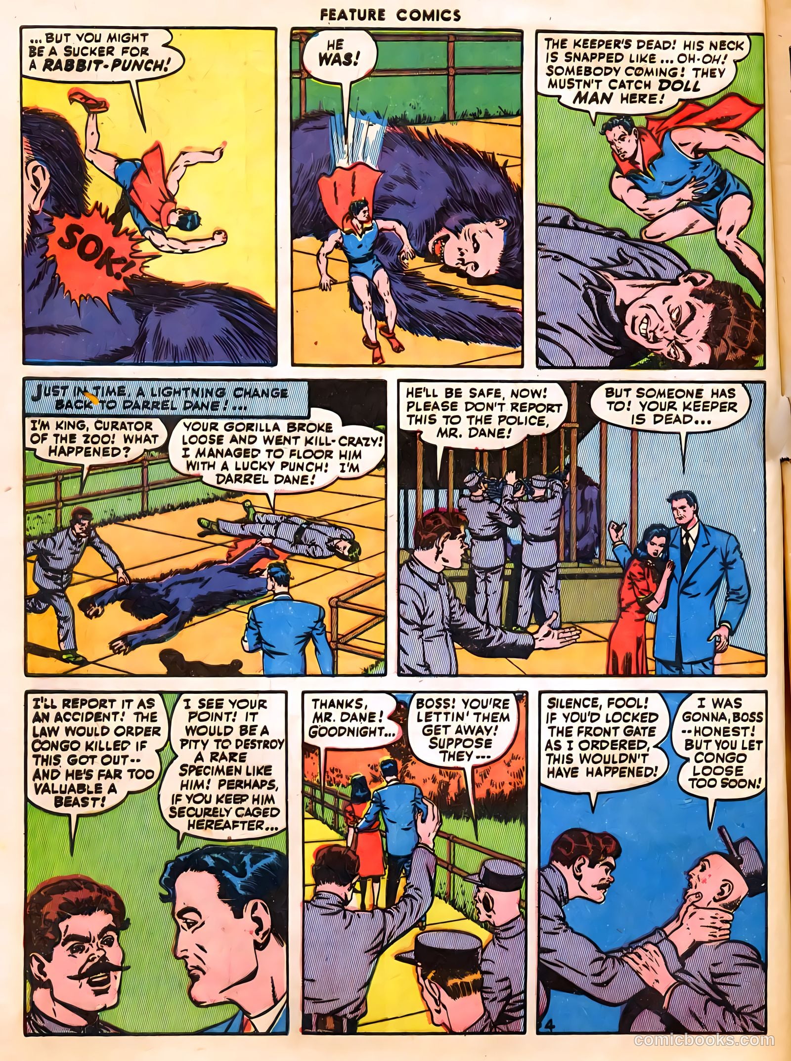 Feature Comics #85 (1945) — page 6 of 60