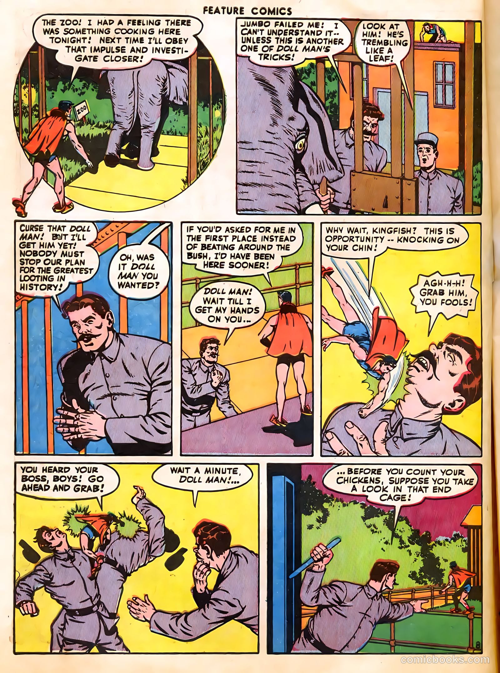 Feature Comics #85 (1945) — page 10 of 60