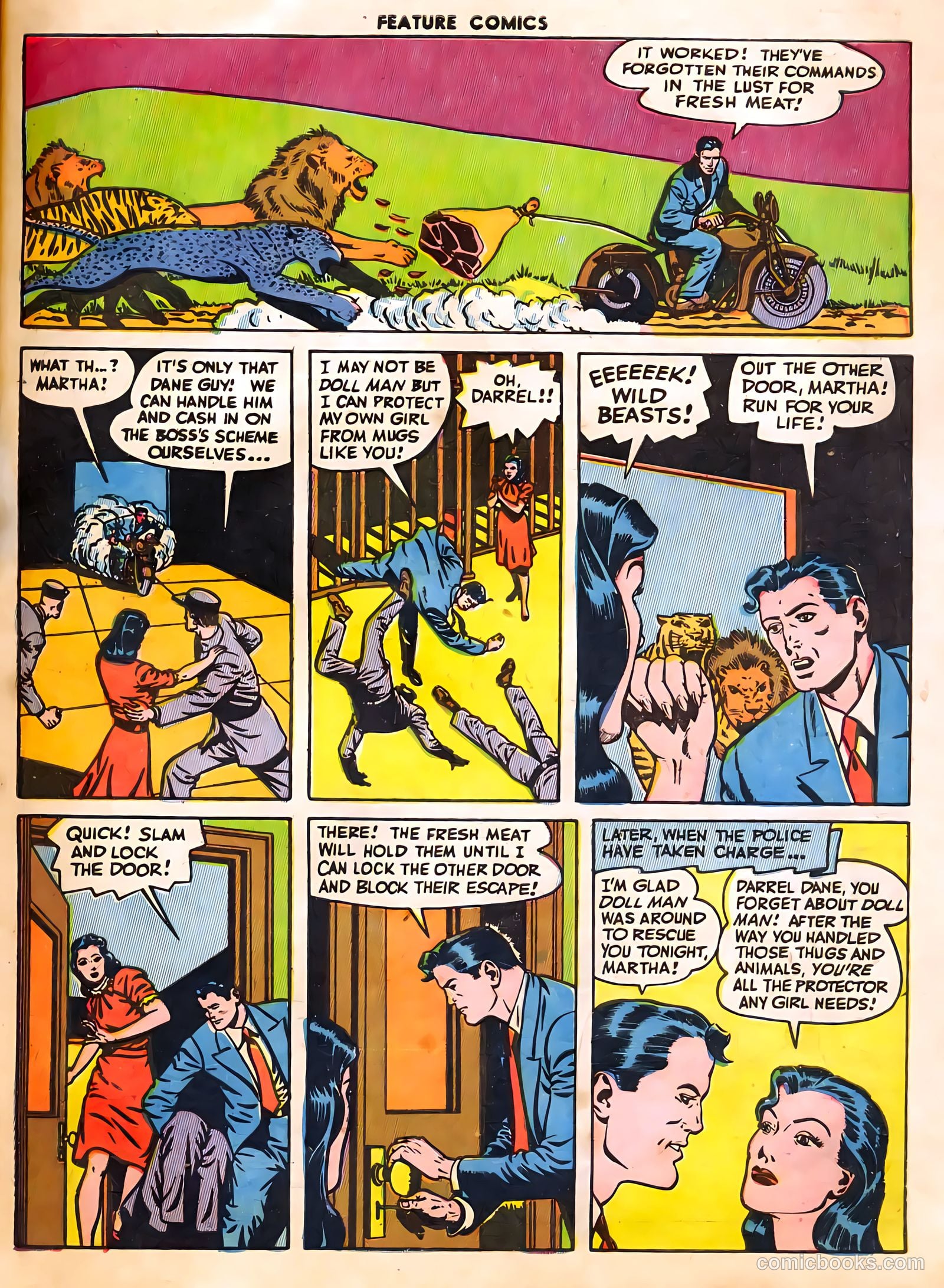 Feature Comics #85 (1945) — page 15 of 60