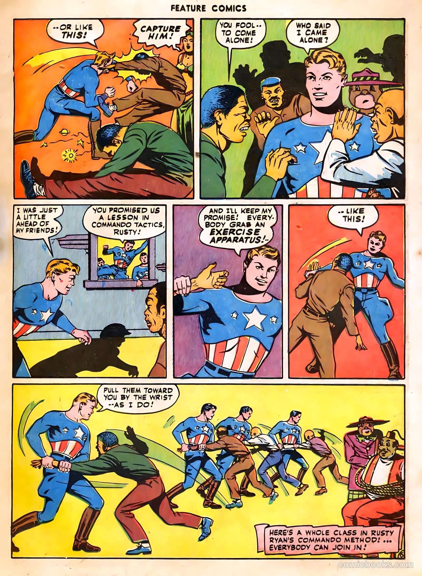 Feature Comics #85 (1945) — page 23 of 60