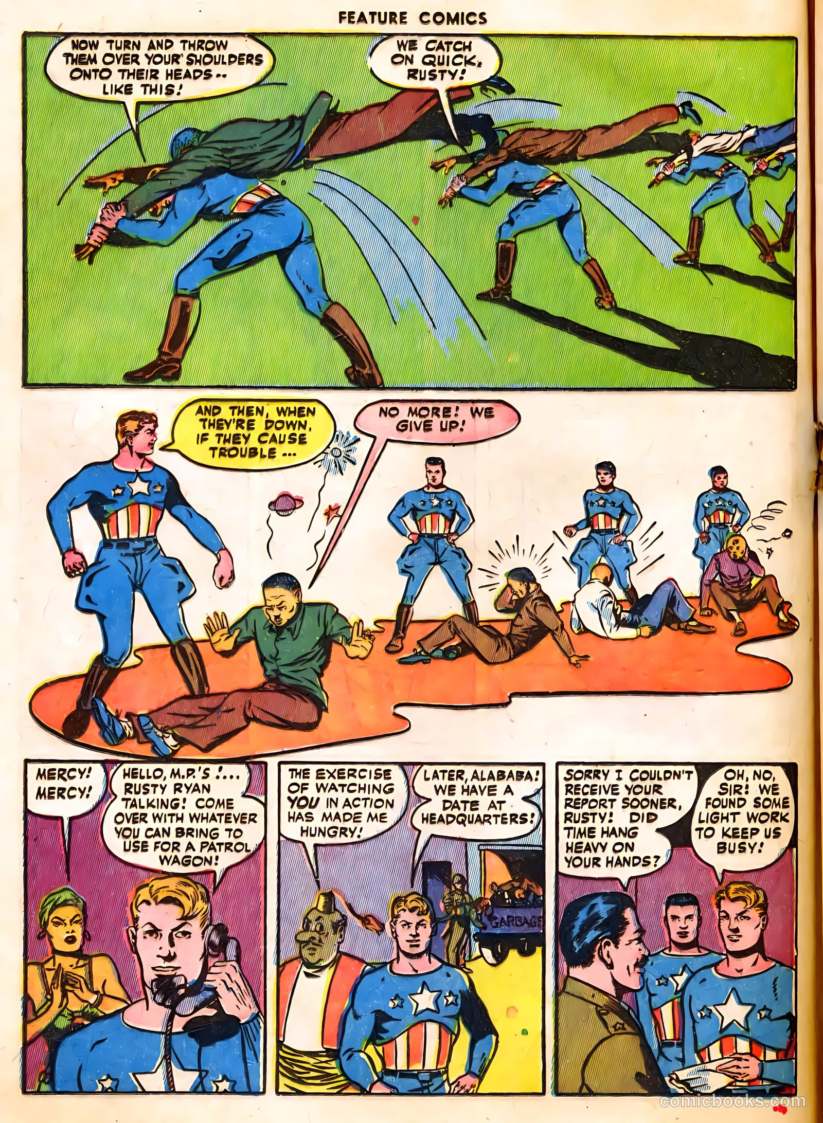 Feature Comics #85 (1945) — page 24 of 60