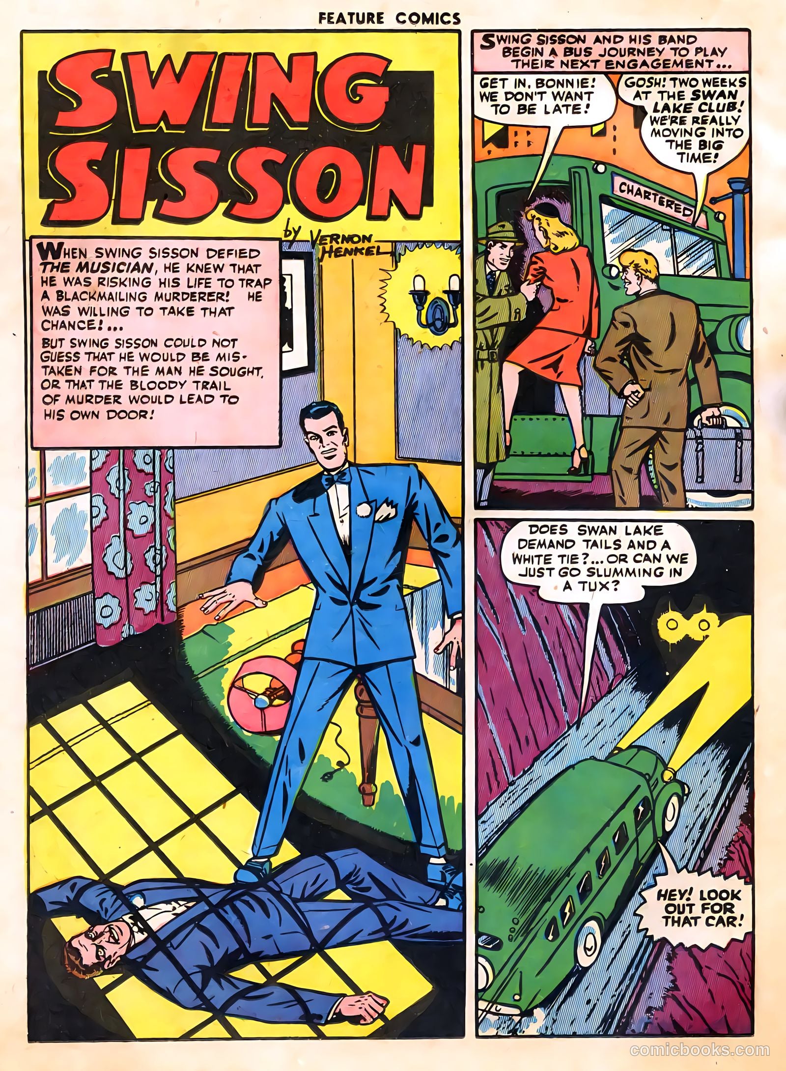 Feature Comics #85 (1945) — page 32 of 60