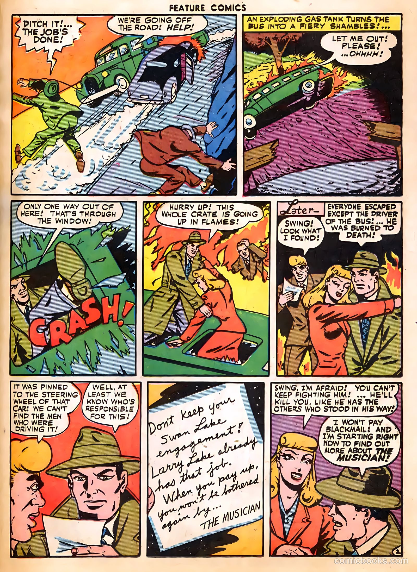 Feature Comics #85 (1945) — page 33 of 60