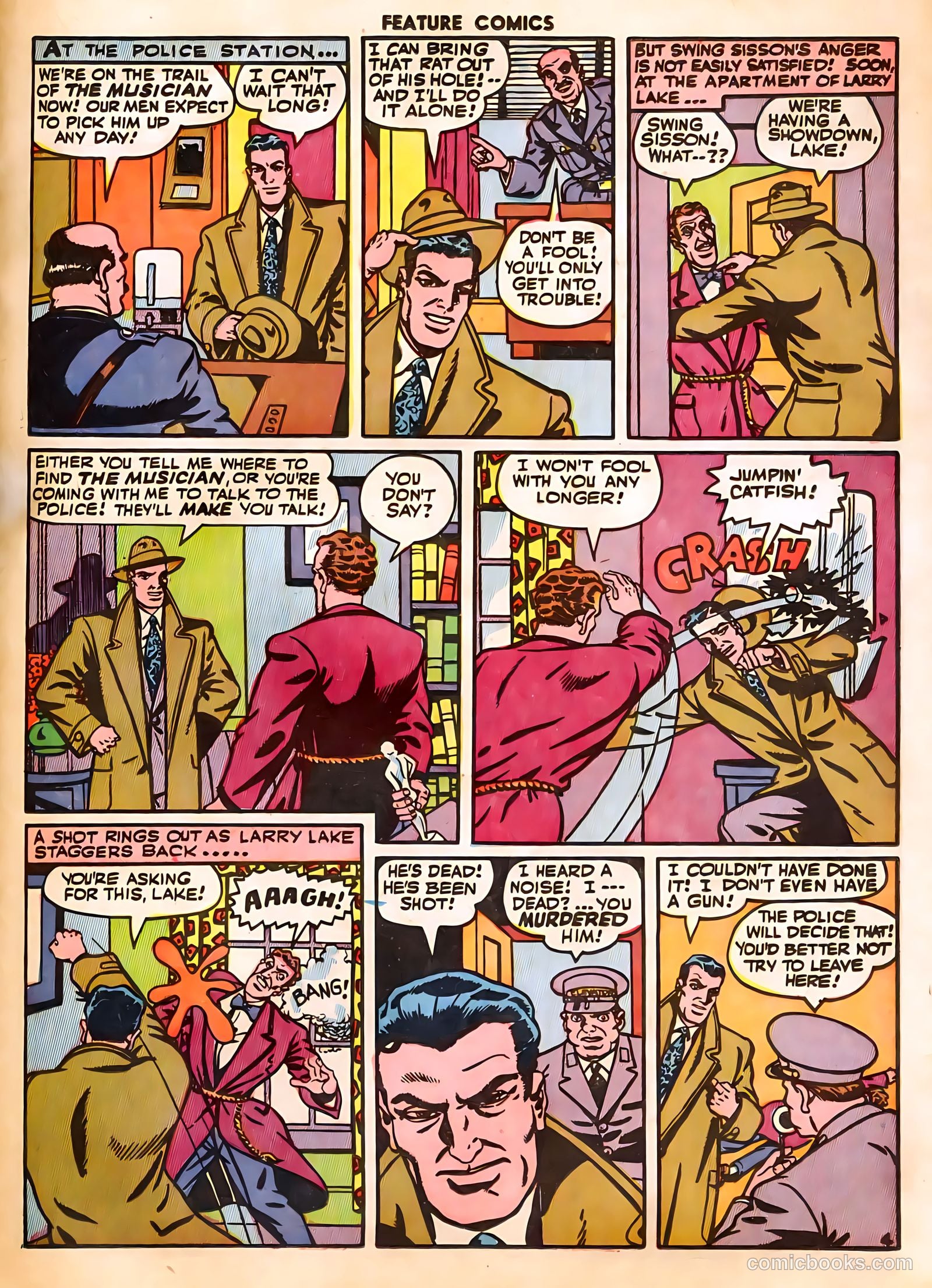 Feature Comics #85 (1945) — page 35 of 60