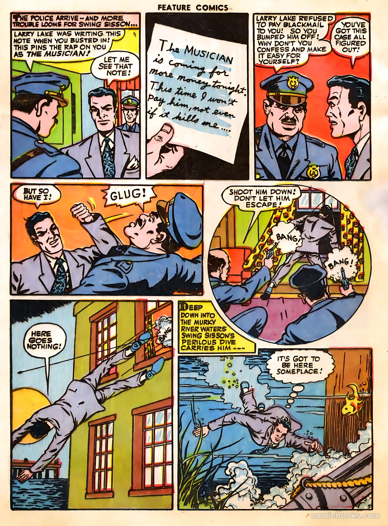 Feature Comics #85 (1945) — page 36 of 60