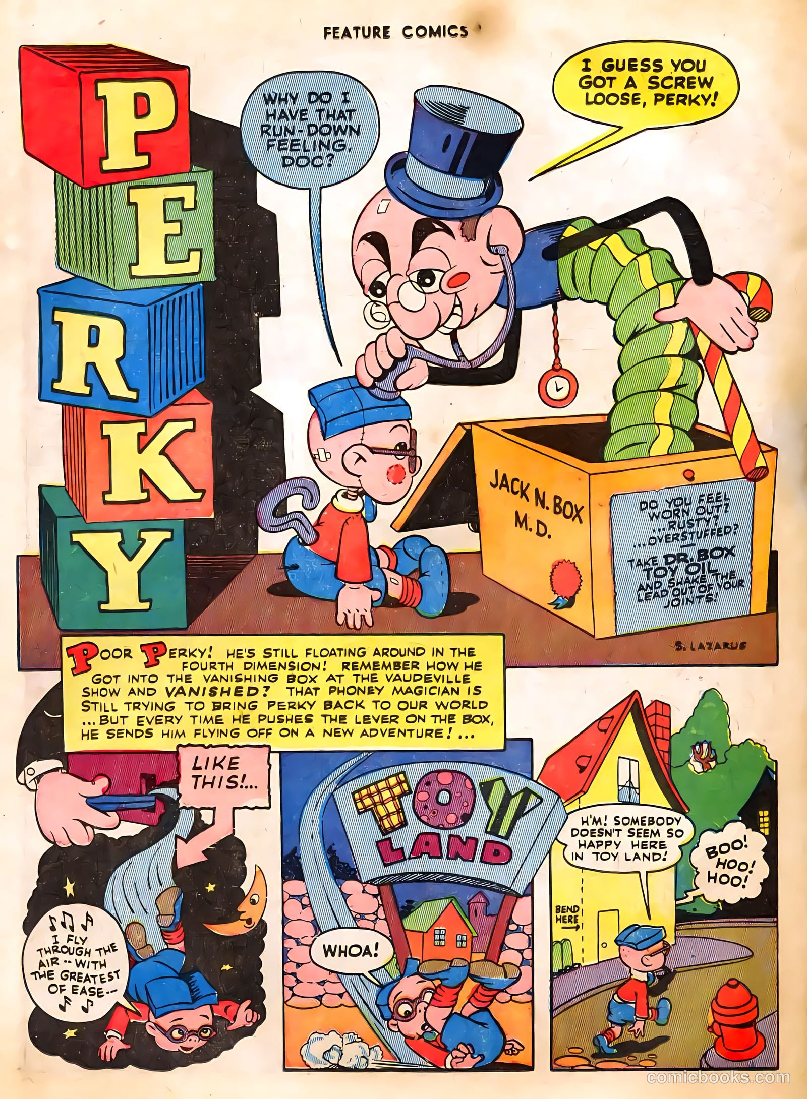 Feature Comics #85 (1945) — page 38 of 60