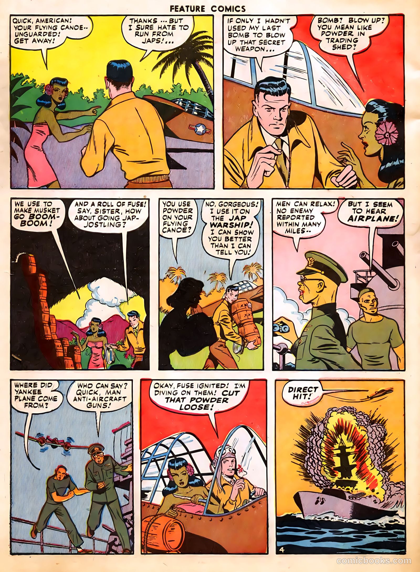 Feature Comics #85 (1945) — page 50 of 60