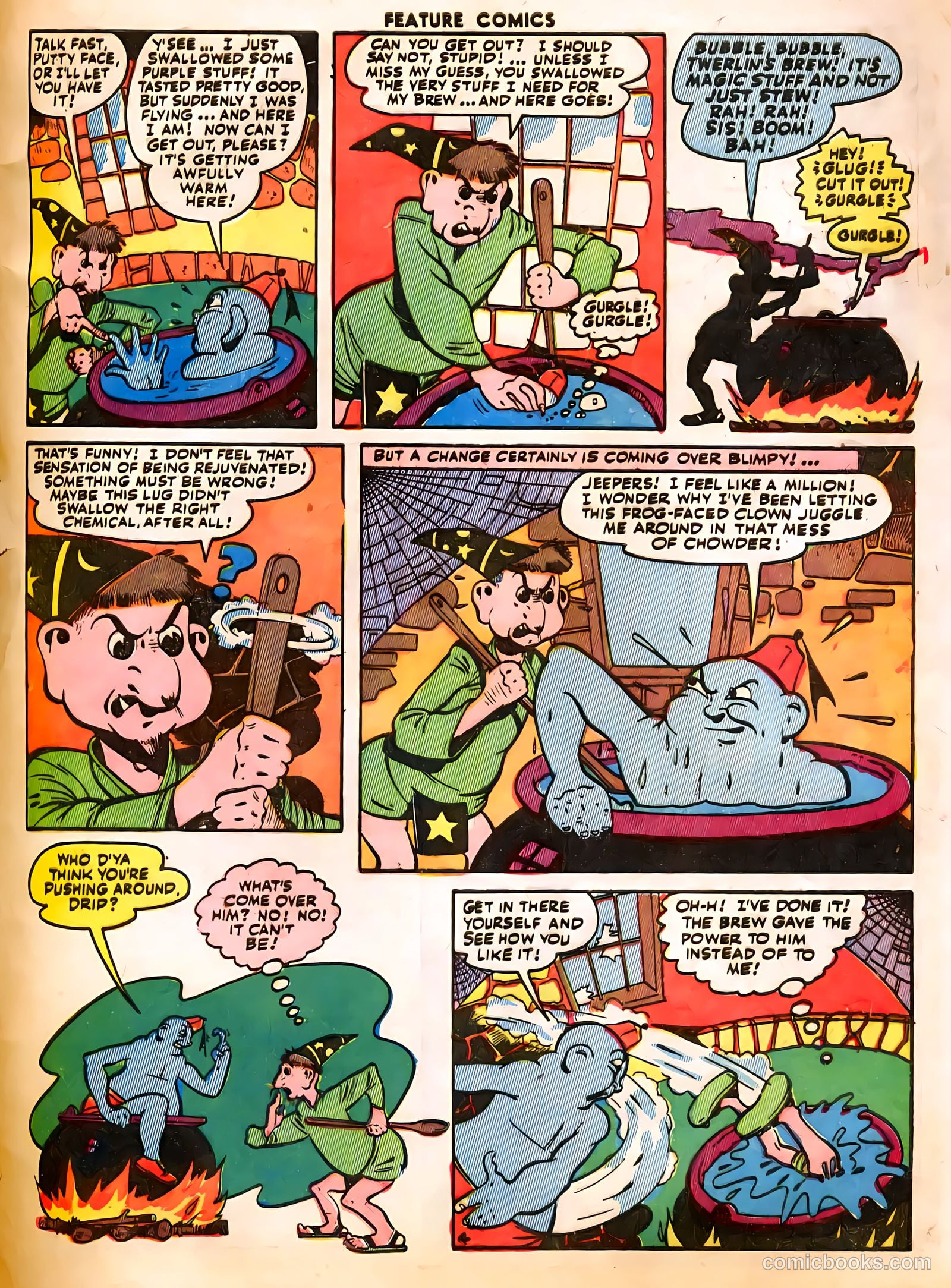 Feature Comics #85 (1945) — page 55 of 60
