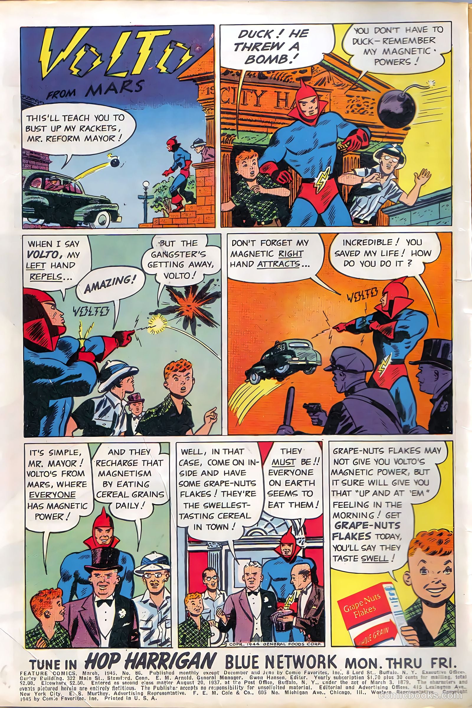 Feature Comics #86 (1945) — page 2 of 60