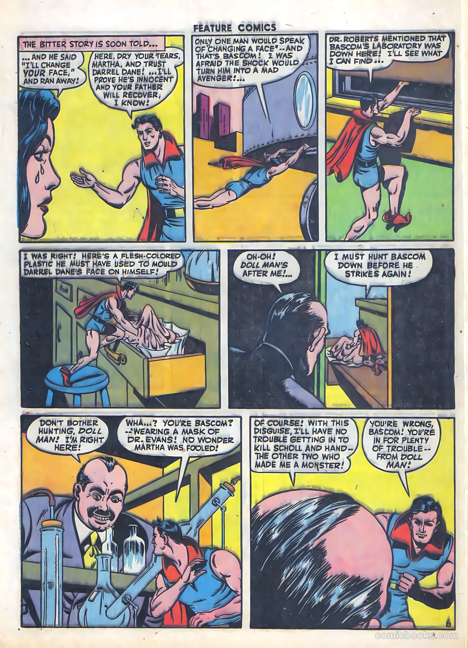 Feature Comics #86 (1945) — page 8 of 60