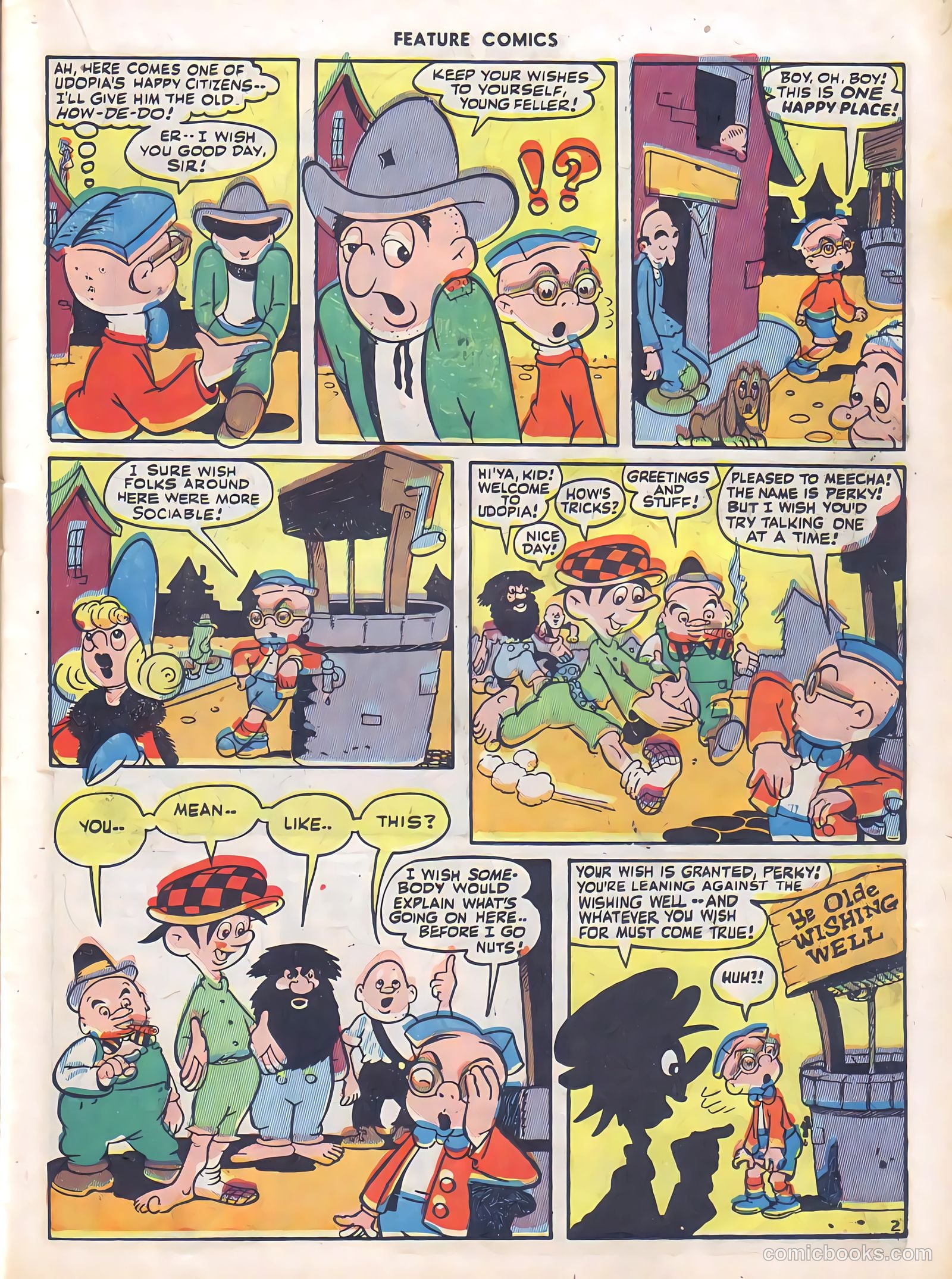 Feature Comics #86 (1945) — page 23 of 60