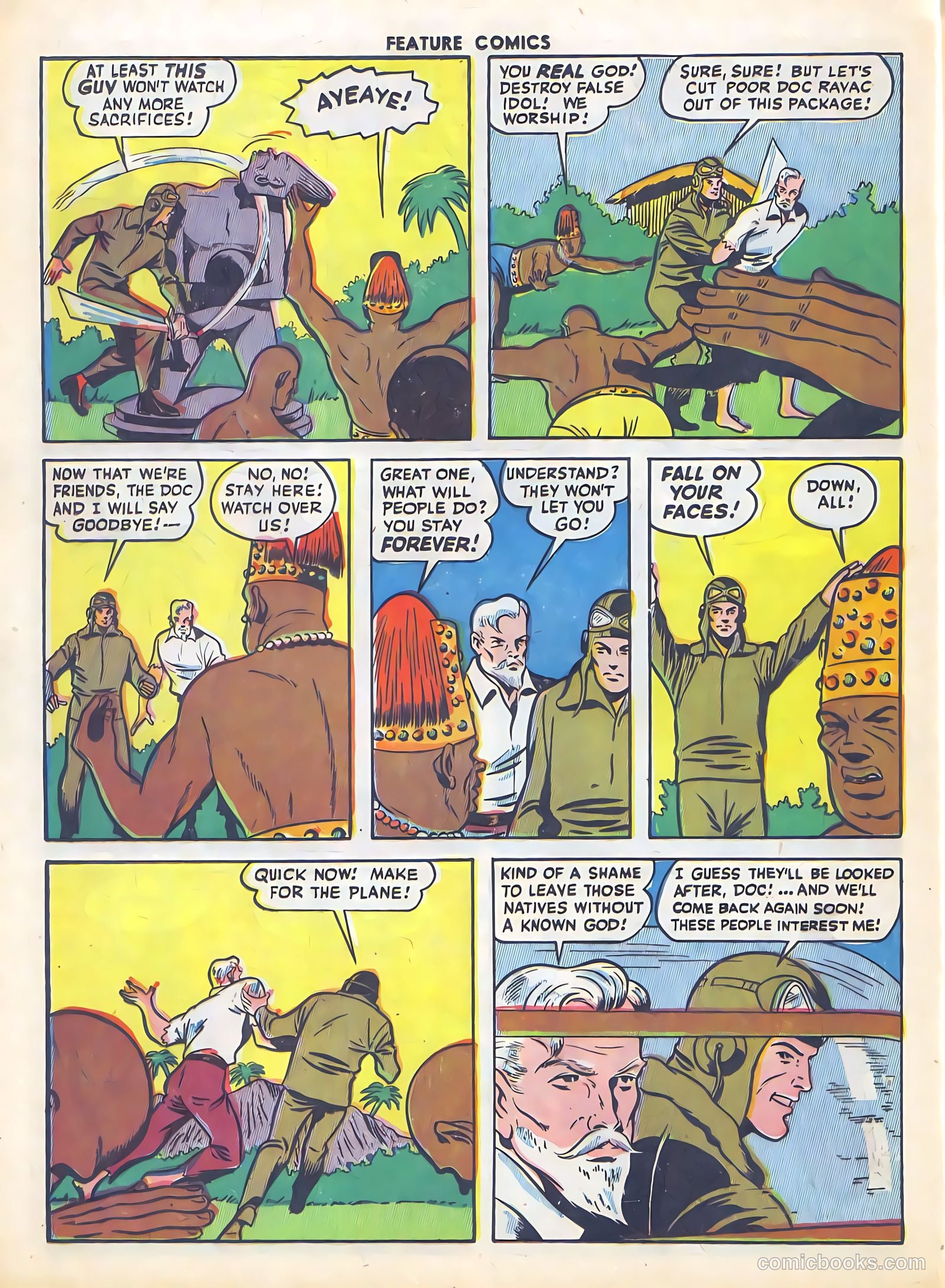 Feature Comics #86 (1945) — page 40 of 60