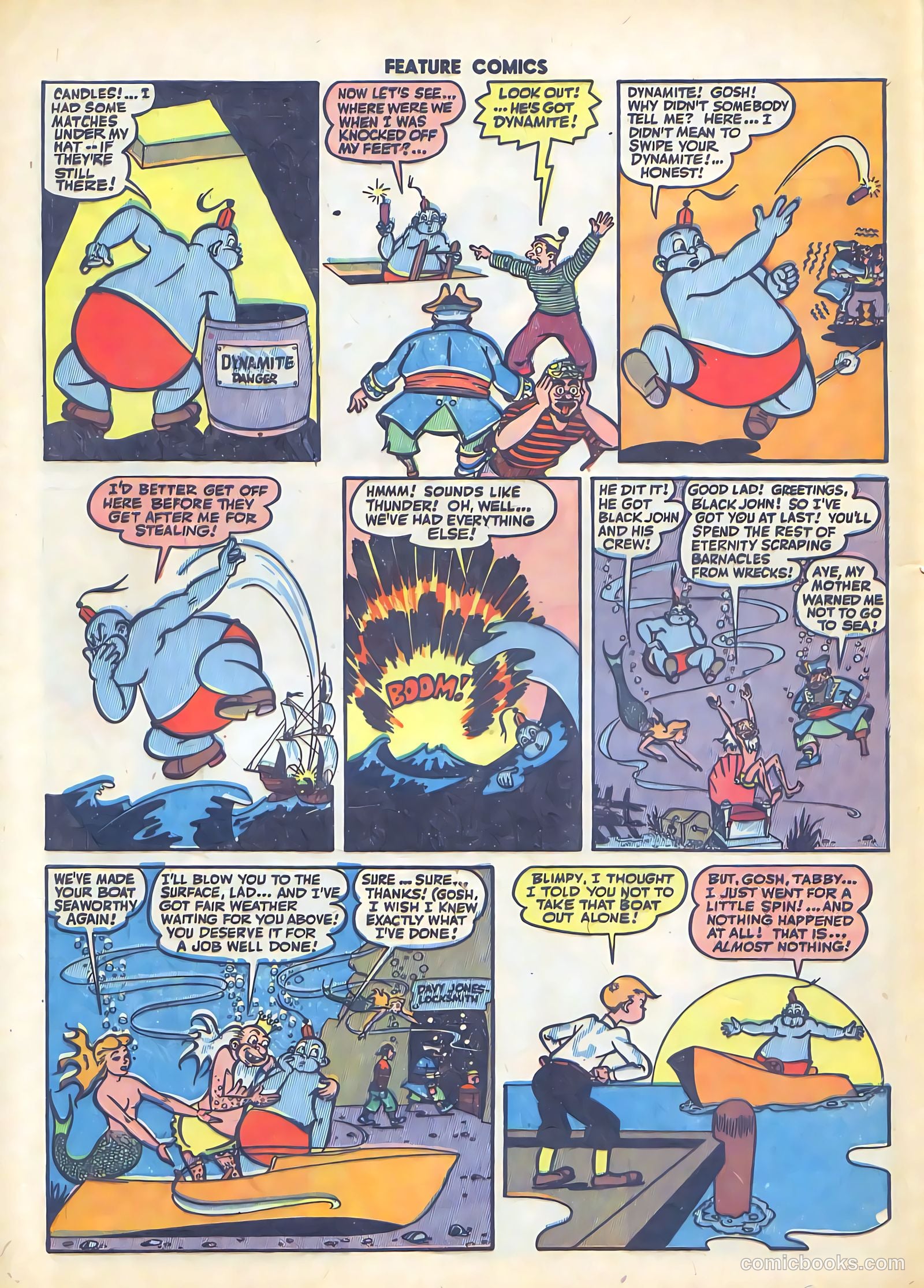 Feature Comics #86 (1945) — page 58 of 60