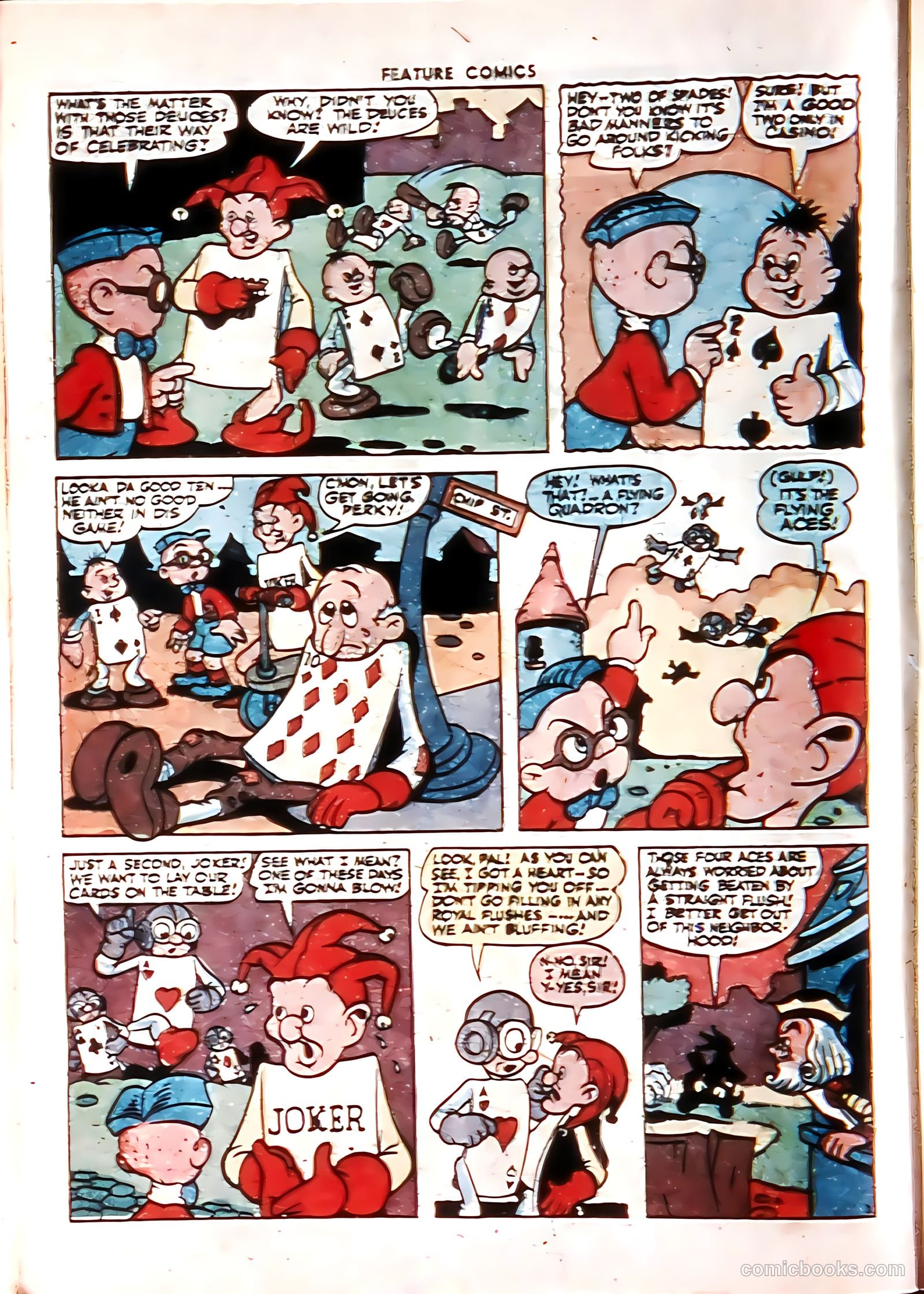 Feature Comics #87 (1945) — page 34 of 60