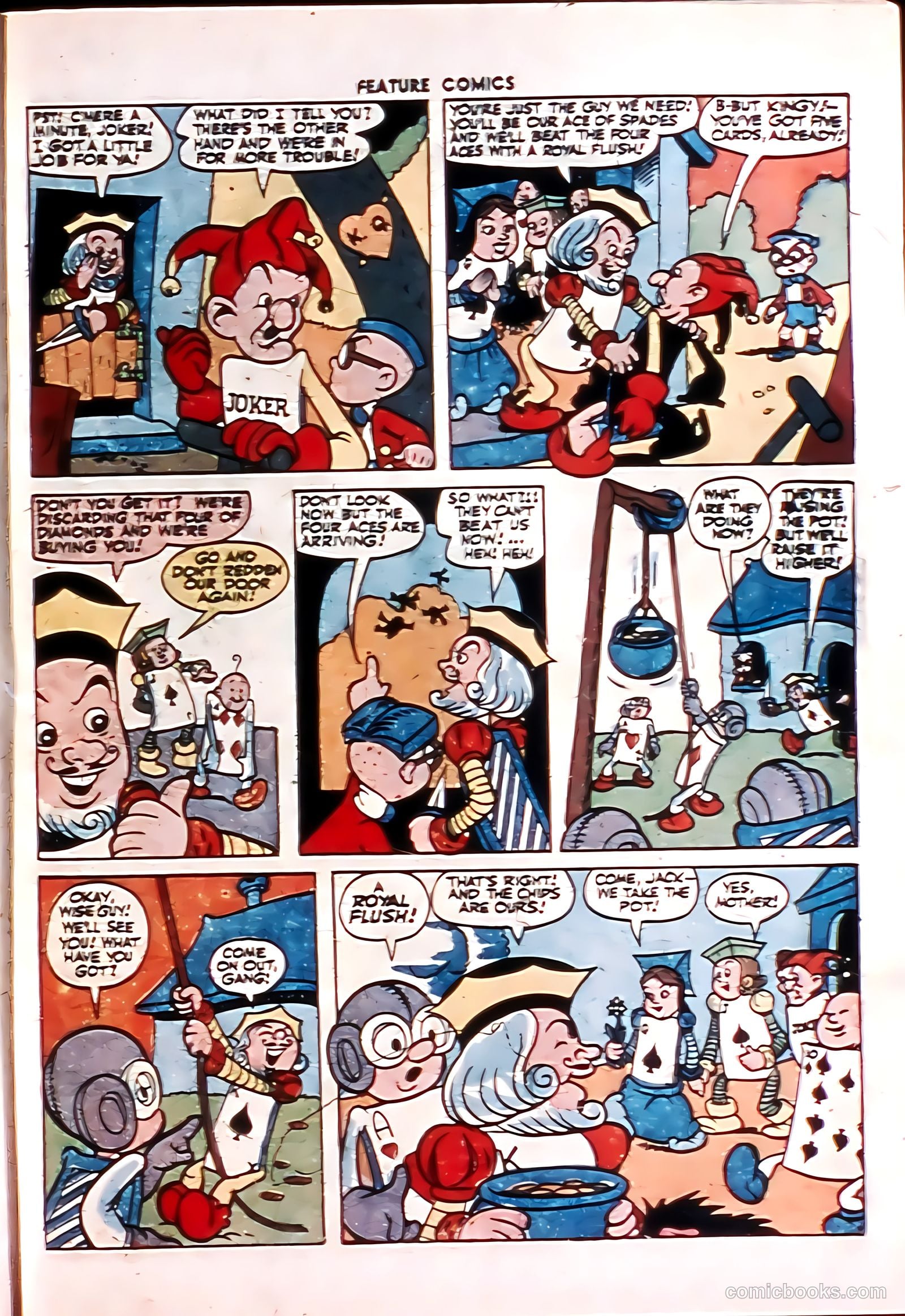 Feature Comics #87 (1945) — page 35 of 60