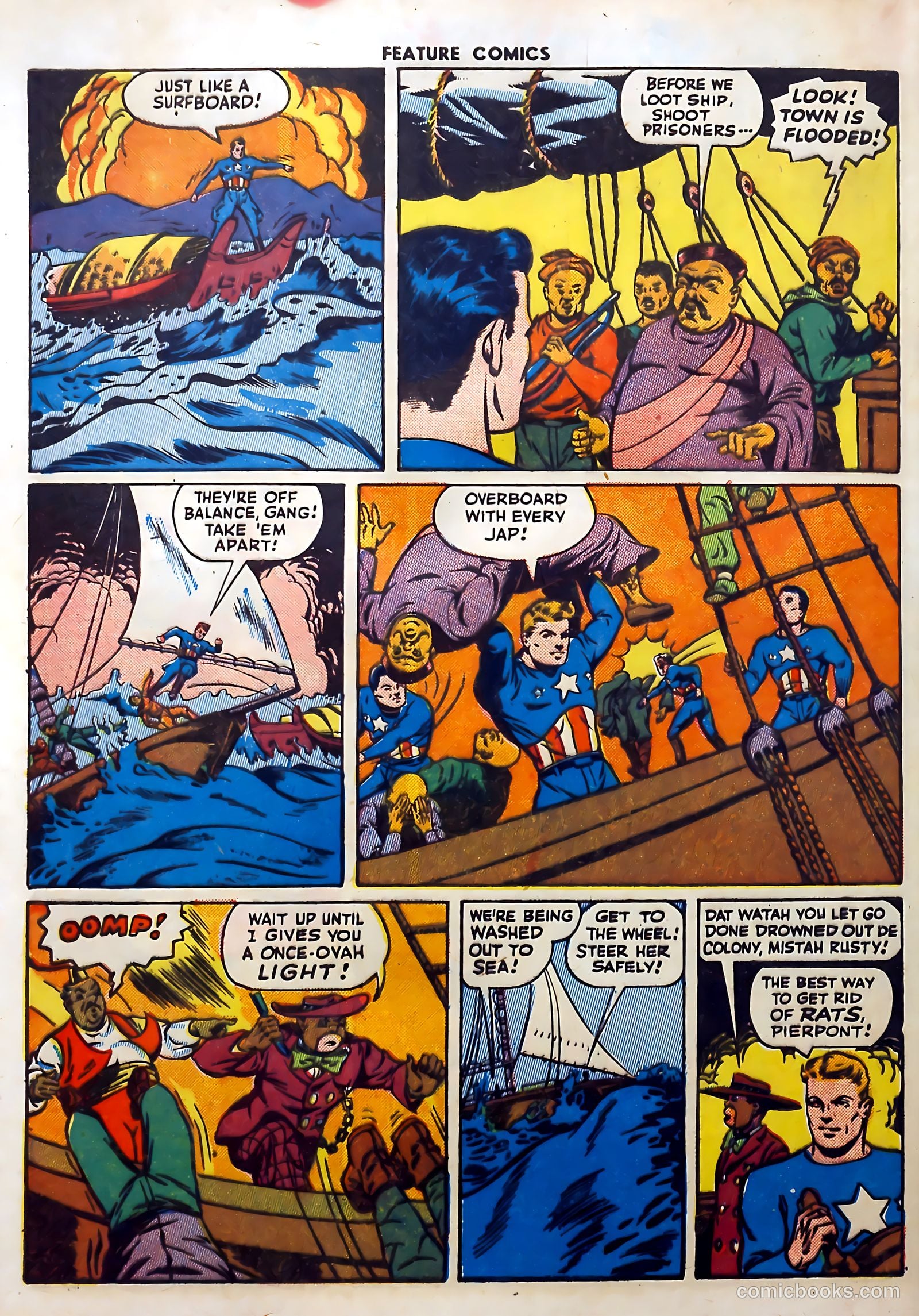 Feature Comics #88 (1945) — page 58 of 60