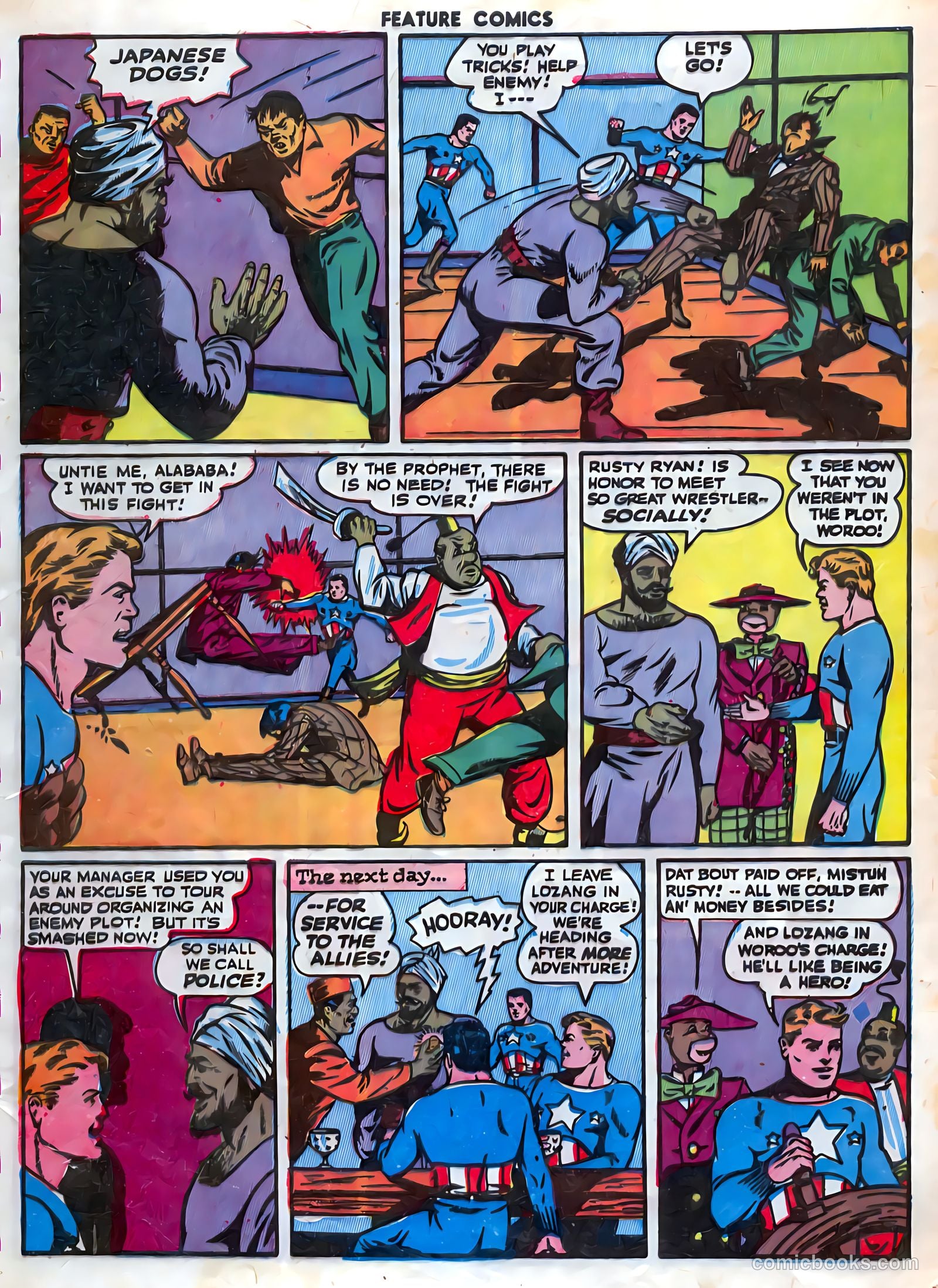 Feature Comics #89 (1945) — page 57 of 58