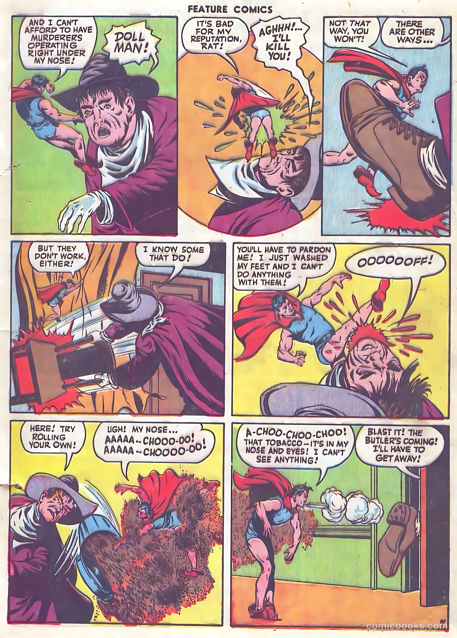 Feature Comics #90 (1945) — page 9 of 60