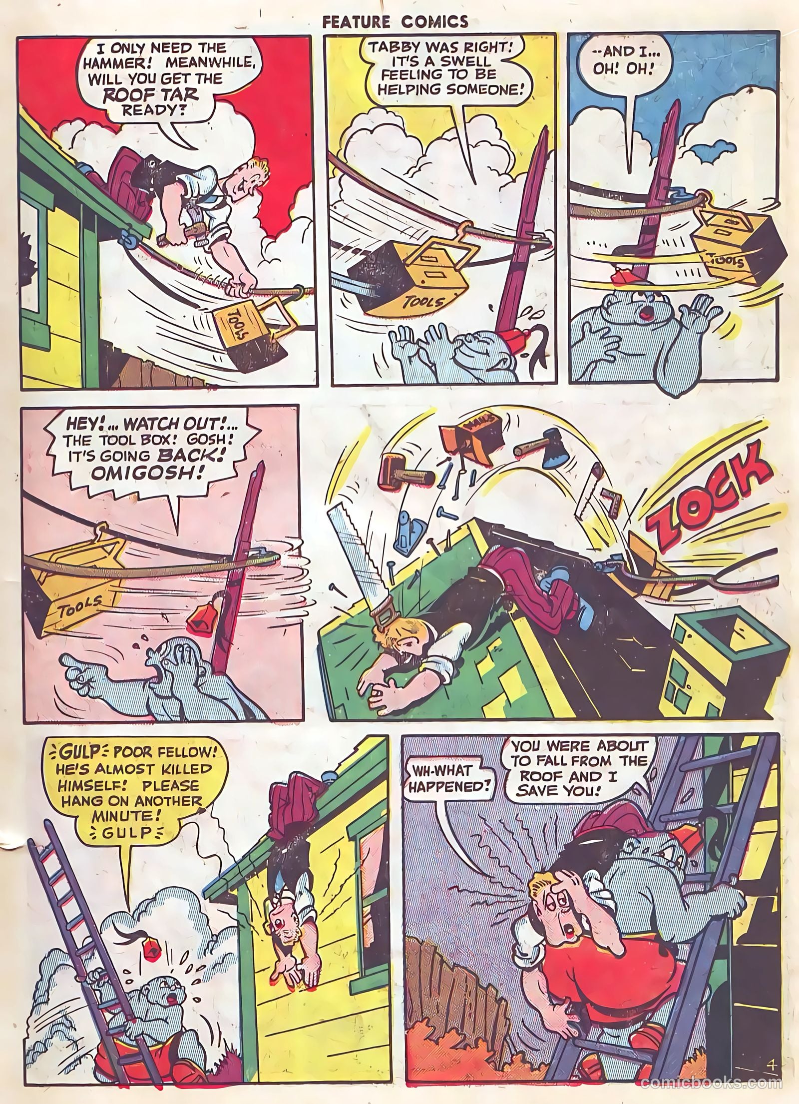 Feature Comics #90 (1945) — page 19 of 60