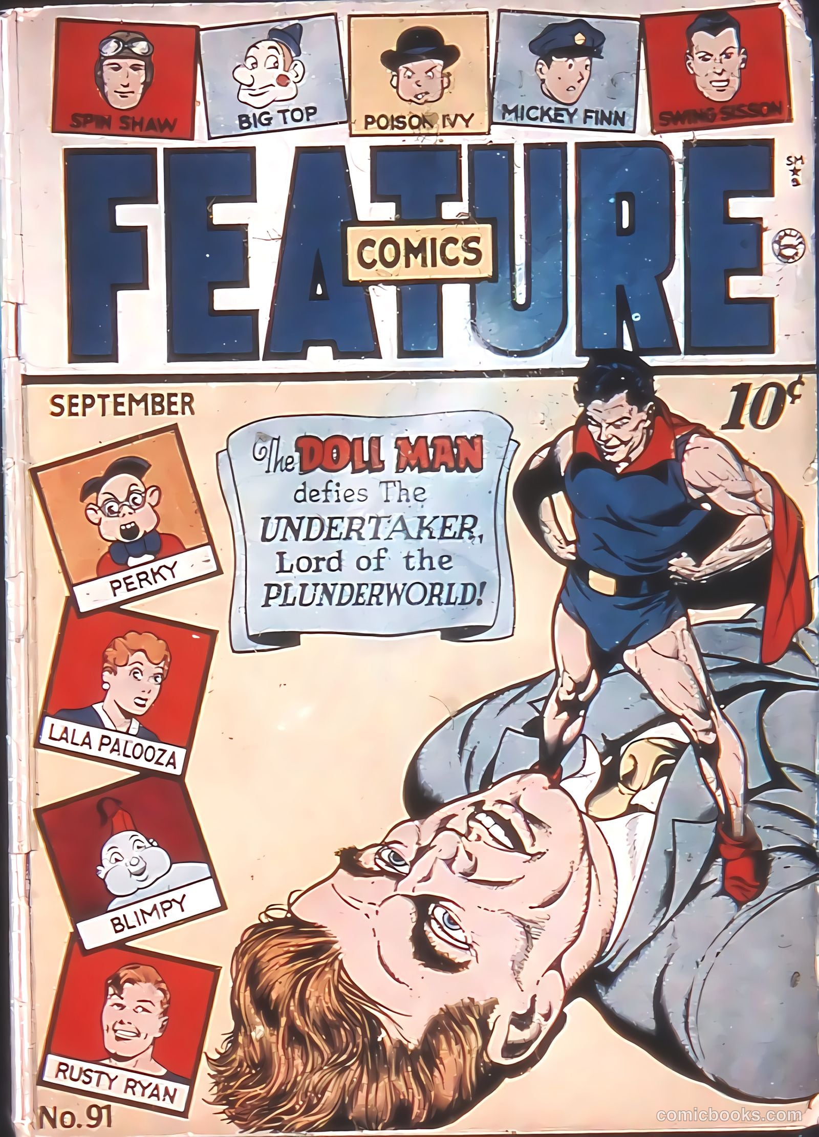 Feature Comics #91 (1945) — page 2 of 61