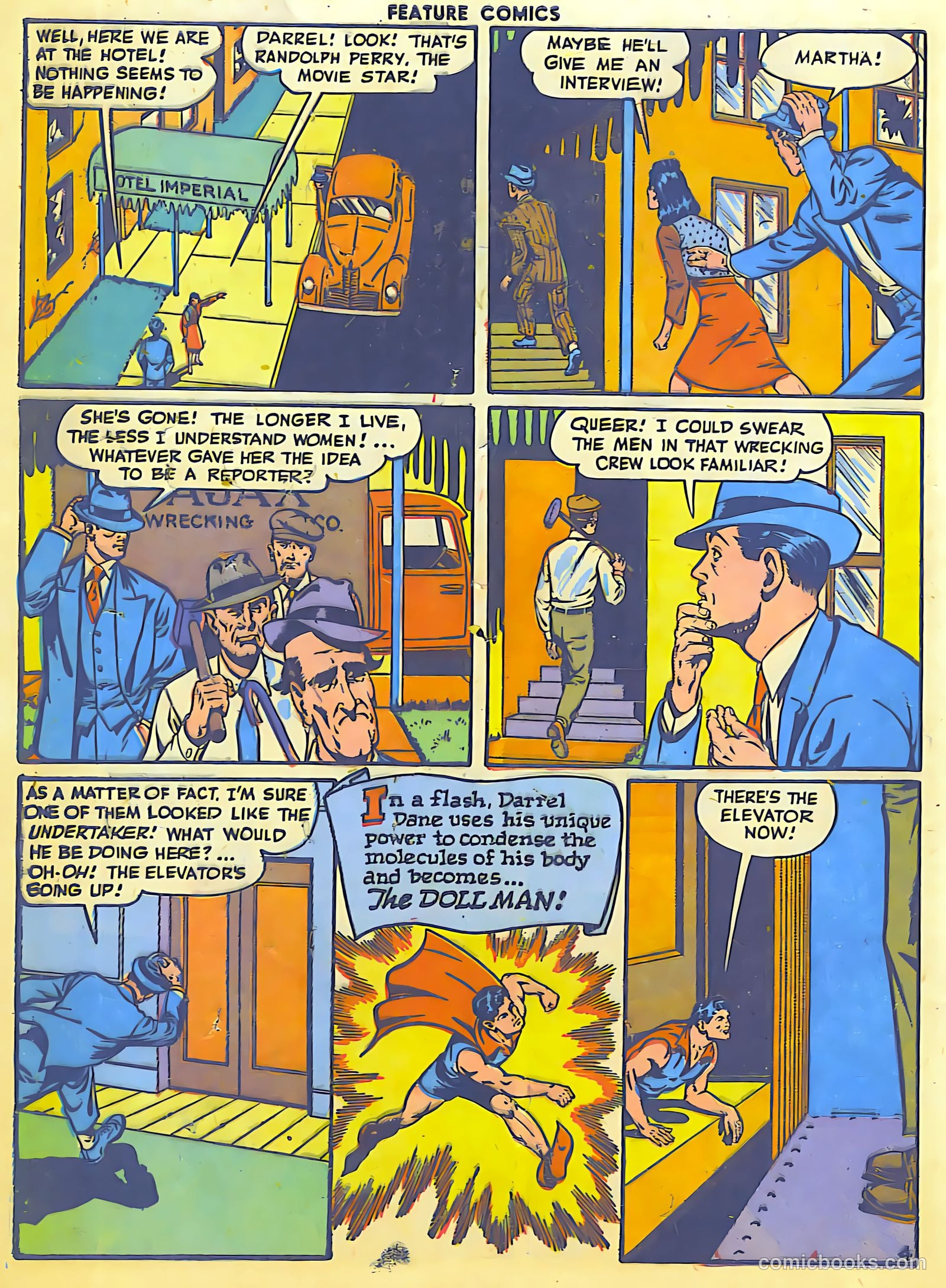 Feature Comics #91 (1945) — page 7 of 61