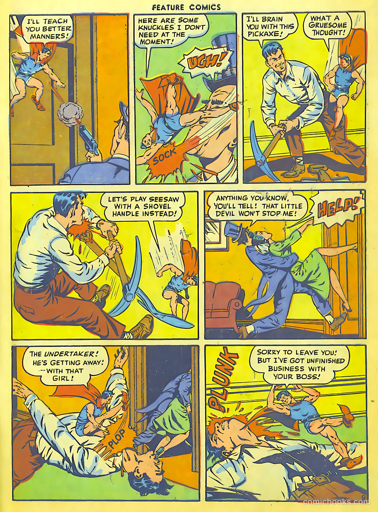 Feature Comics #91 (1945) — page 12 of 61
