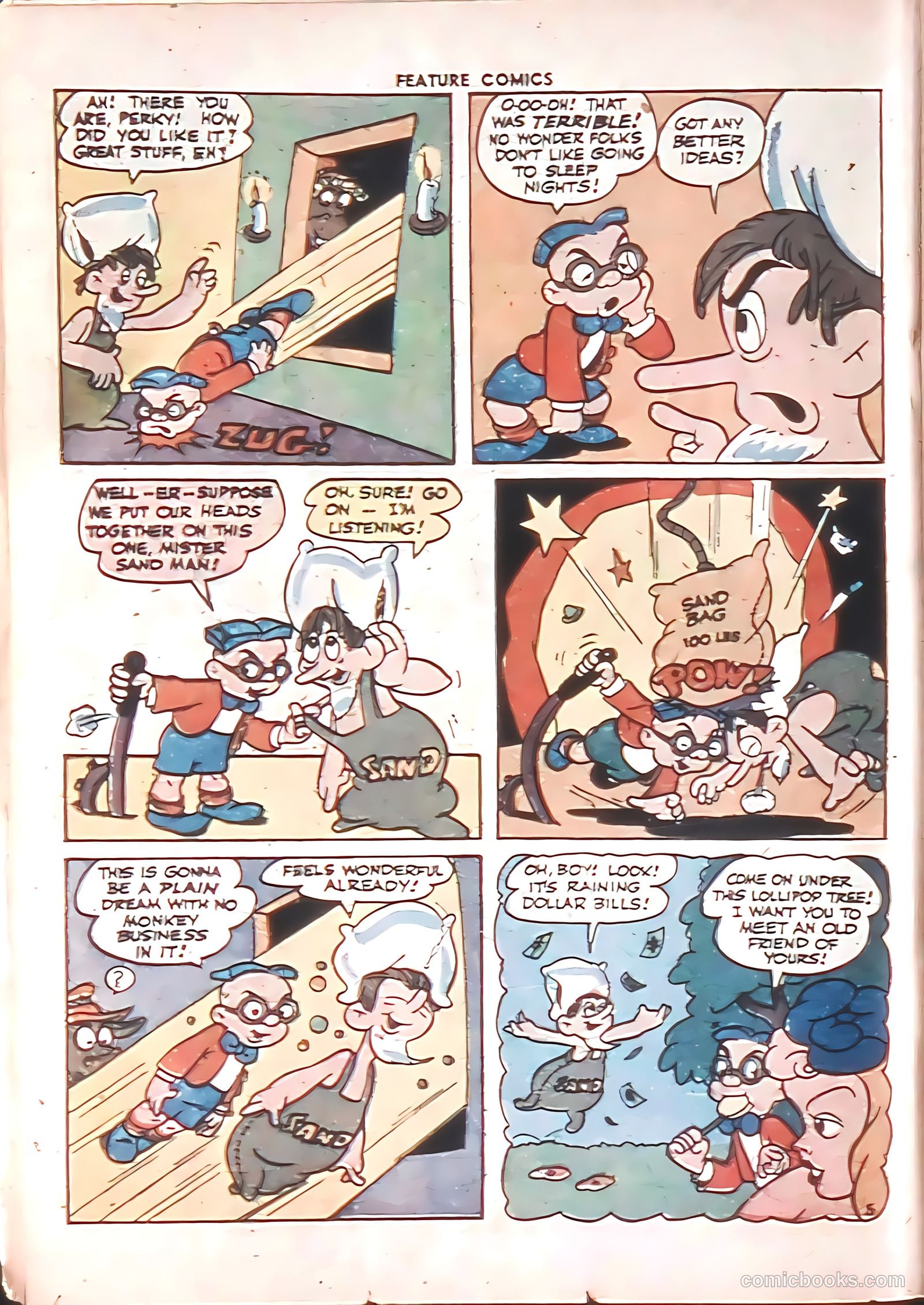 Feature Comics #91 (1945) — page 21 of 61