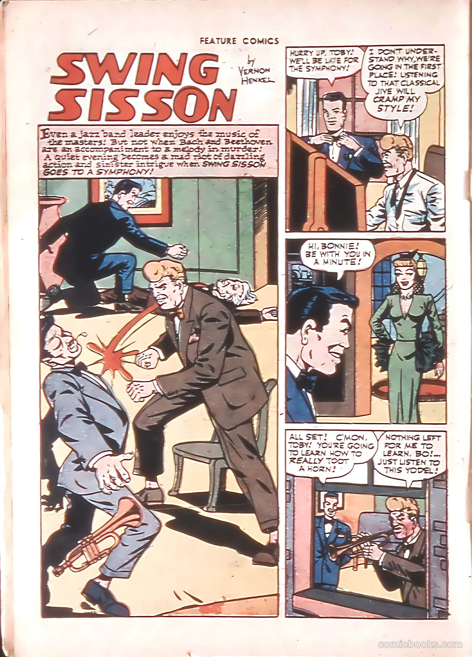 Feature Comics #91 (1945) — page 33 of 61