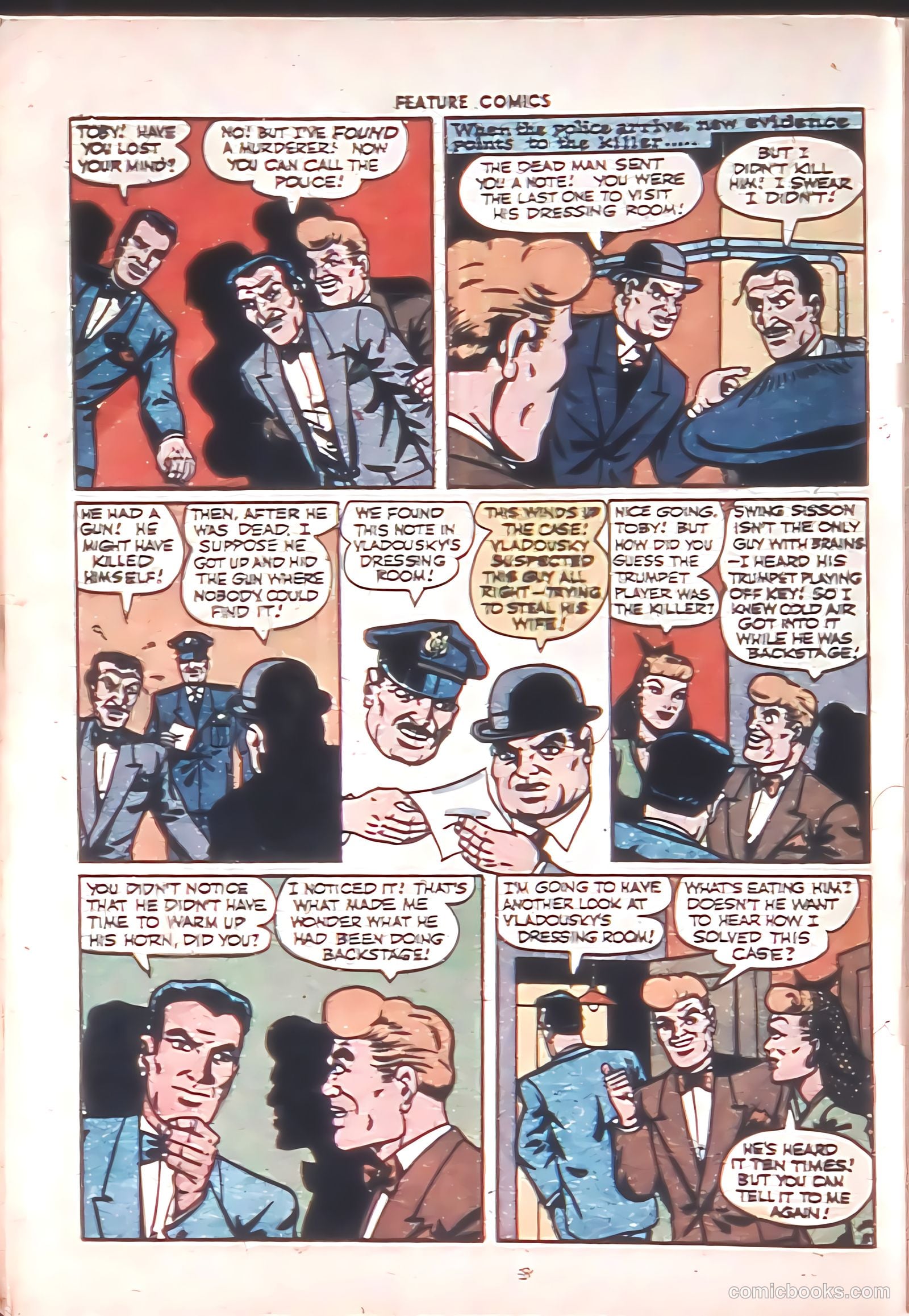 Feature Comics #91 (1945) — page 37 of 61