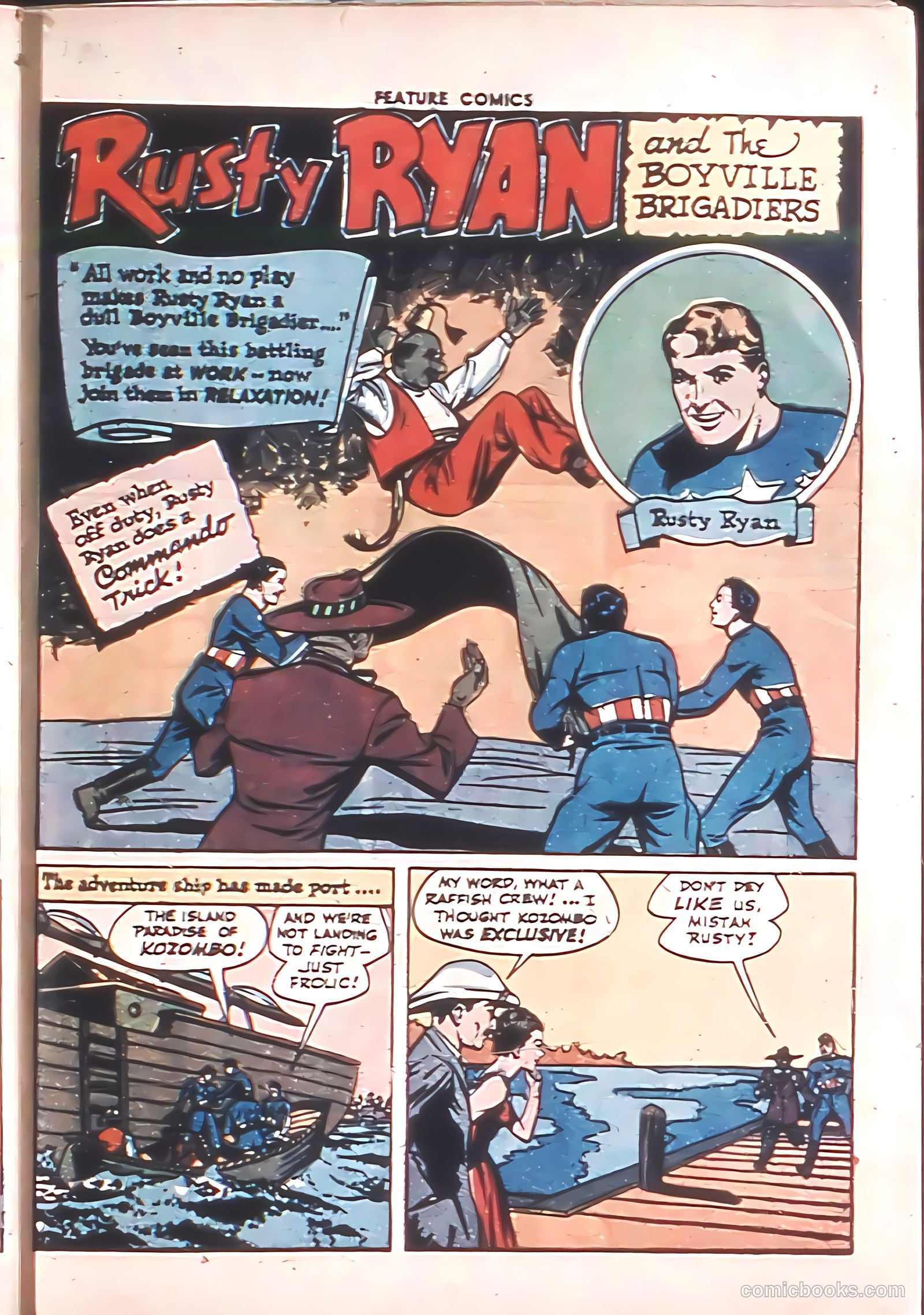 Feature Comics #91 (1945) — page 46 of 61