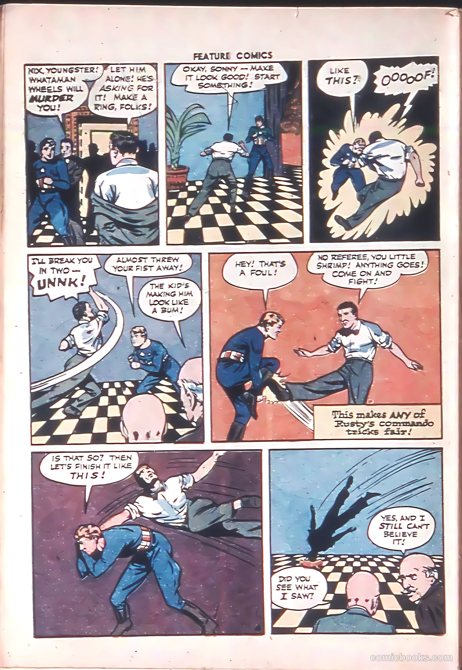 Feature Comics #91 (1945) — page 49 of 61