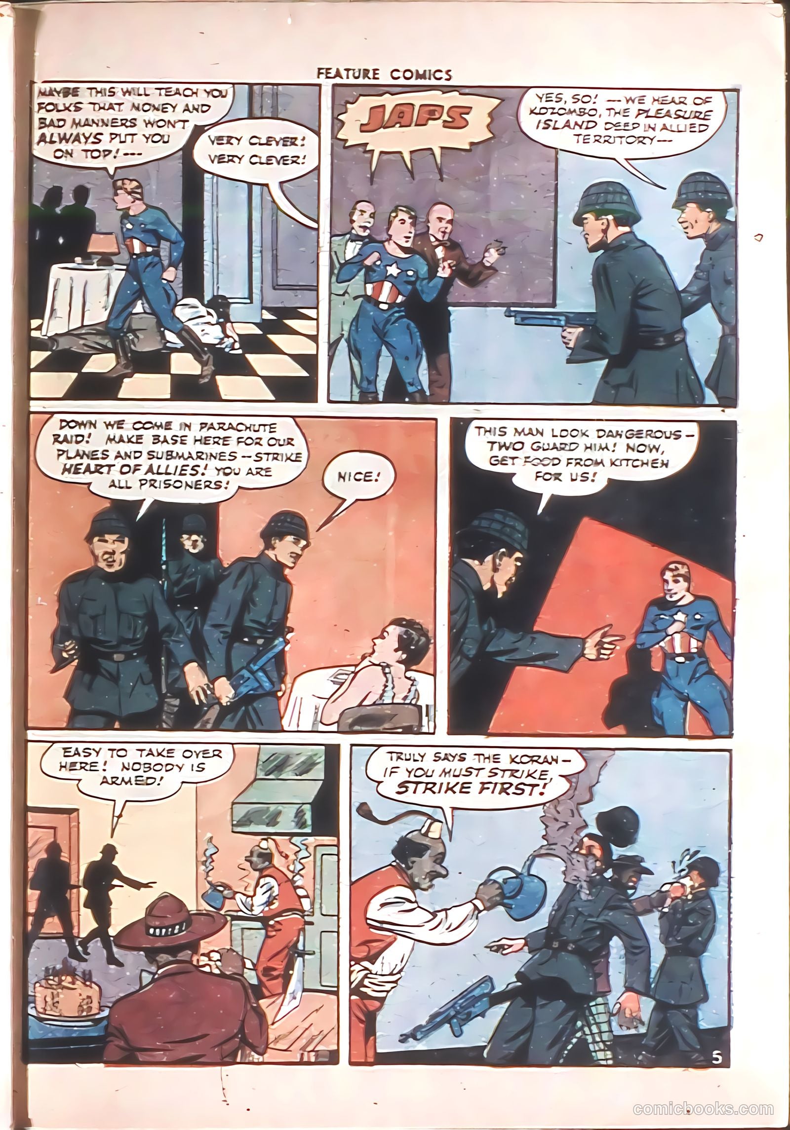 Feature Comics #91 (1945) — page 50 of 61