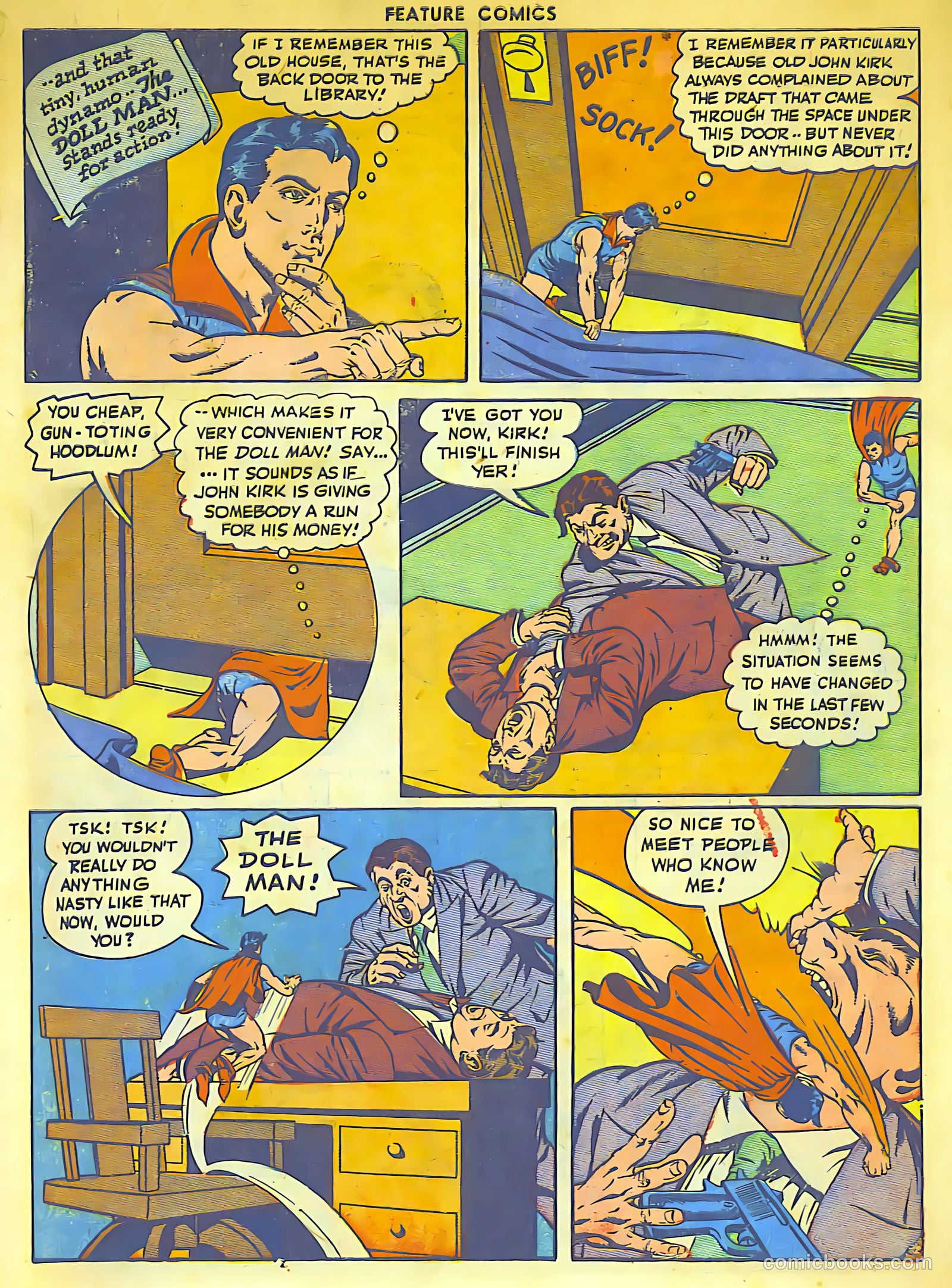 Feature Comics #92 (1945) — page 5 of 60