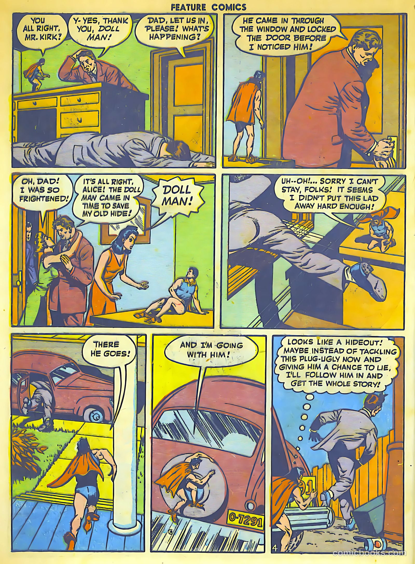 Feature Comics #92 (1945) — page 6 of 60