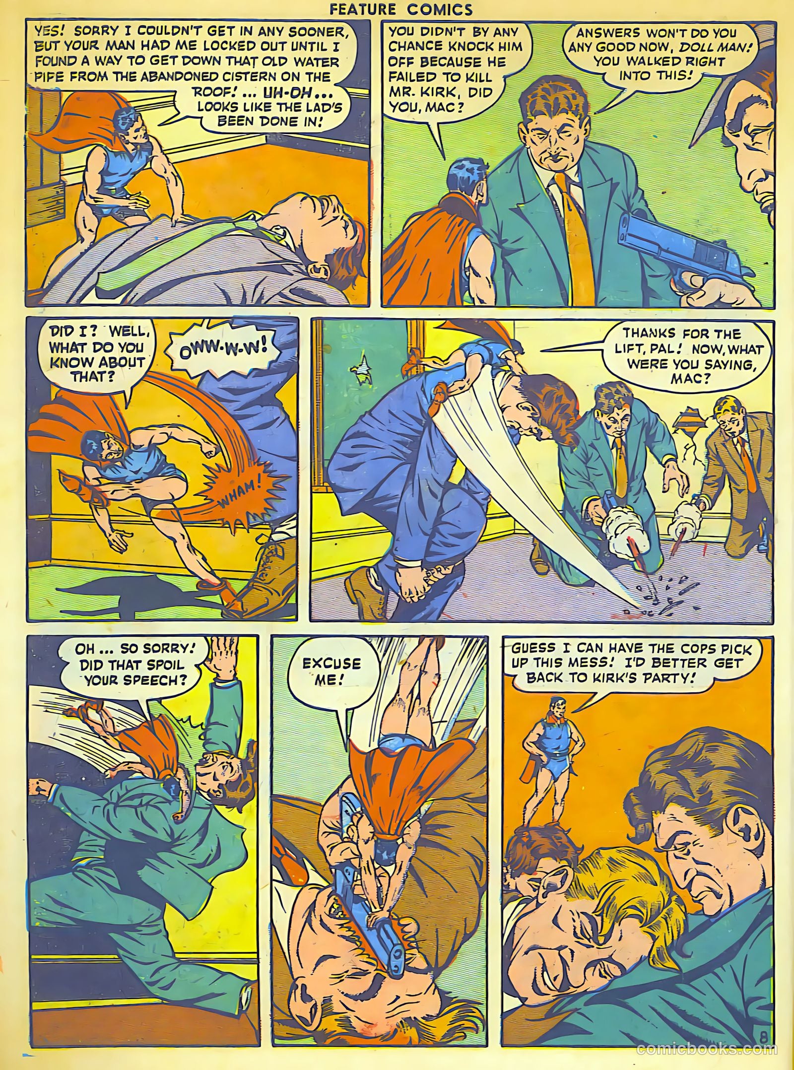 Feature Comics #92 (1945) — page 10 of 60