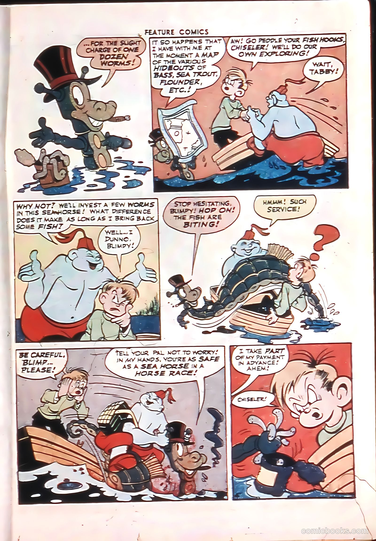 Feature Comics #92 (1945) — page 19 of 60