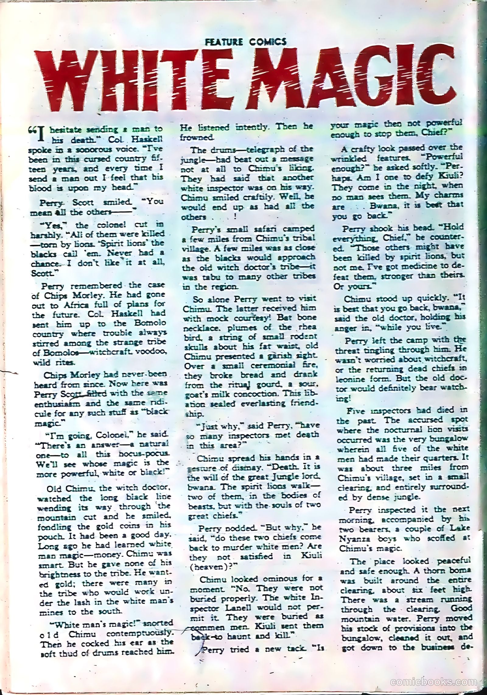 Feature Comics #92 (1945) — page 42 of 60