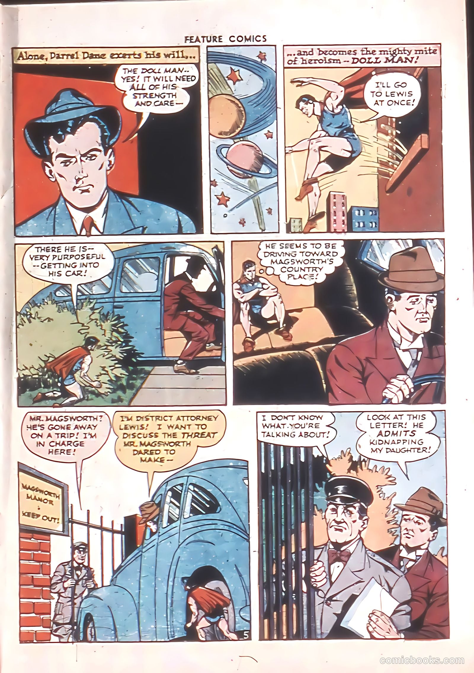 Feature Comics #93 (1945) — page 7 of 60