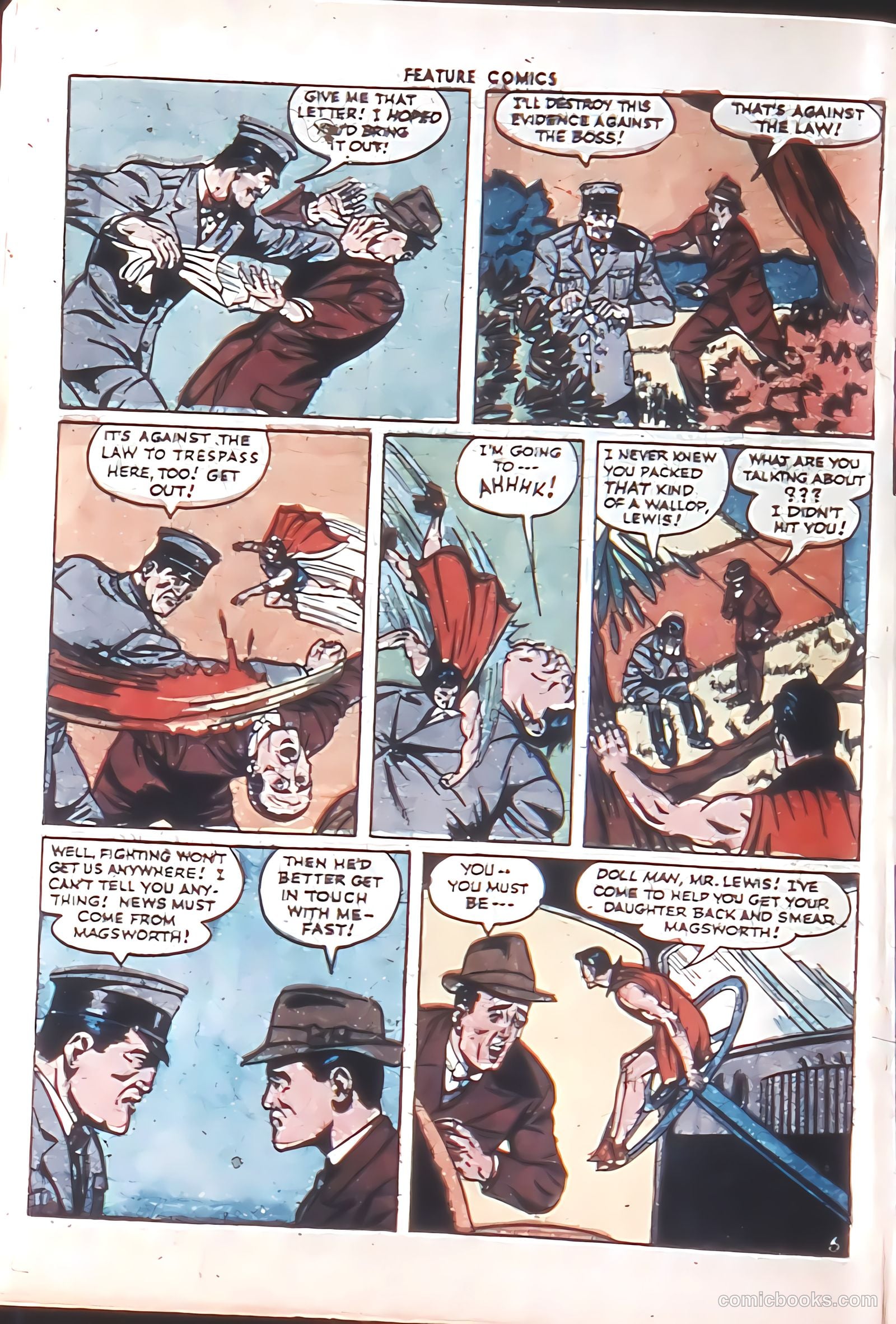 Feature Comics #93 (1945) — page 8 of 60