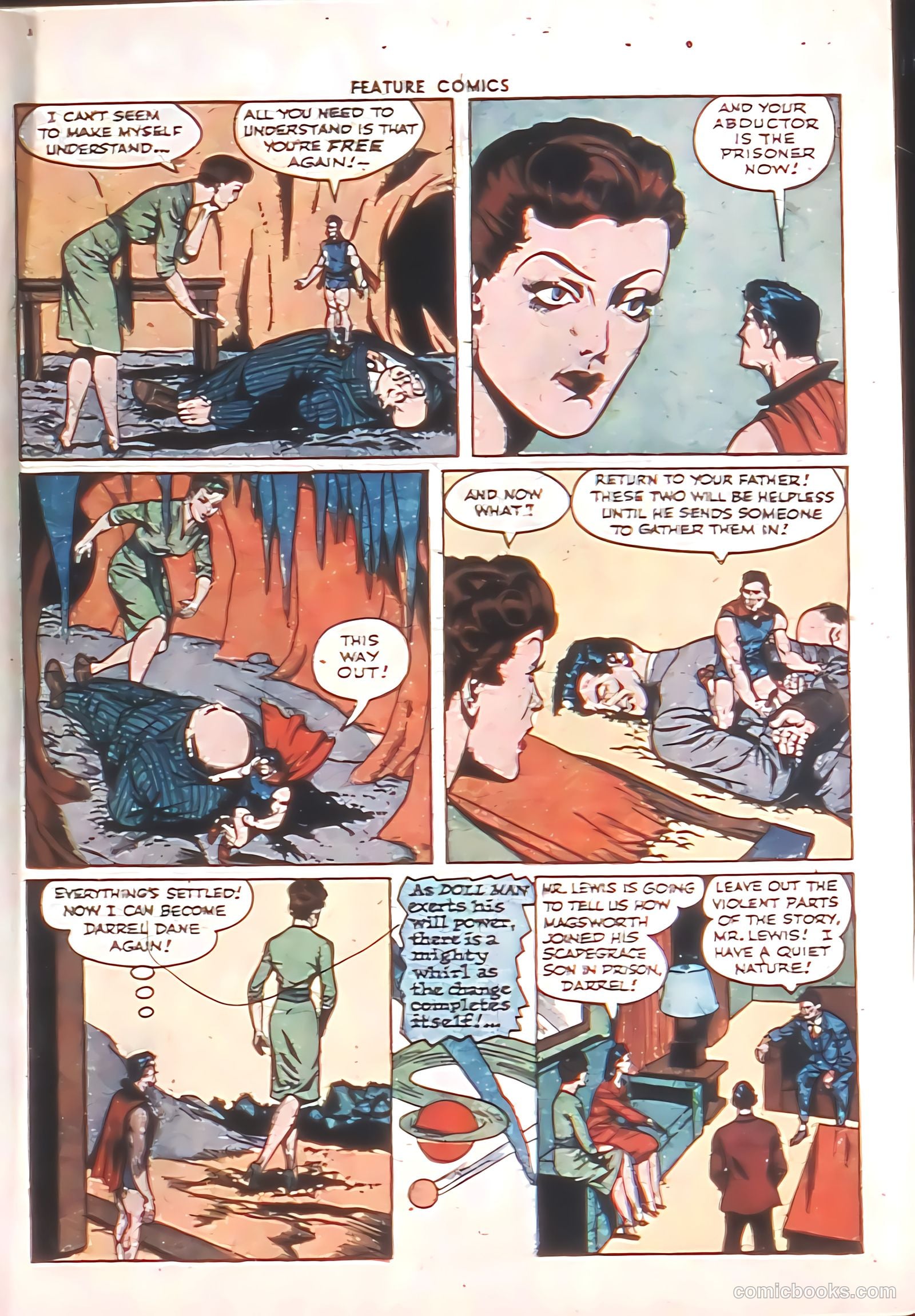 Feature Comics #93 (1945) — page 15 of 60