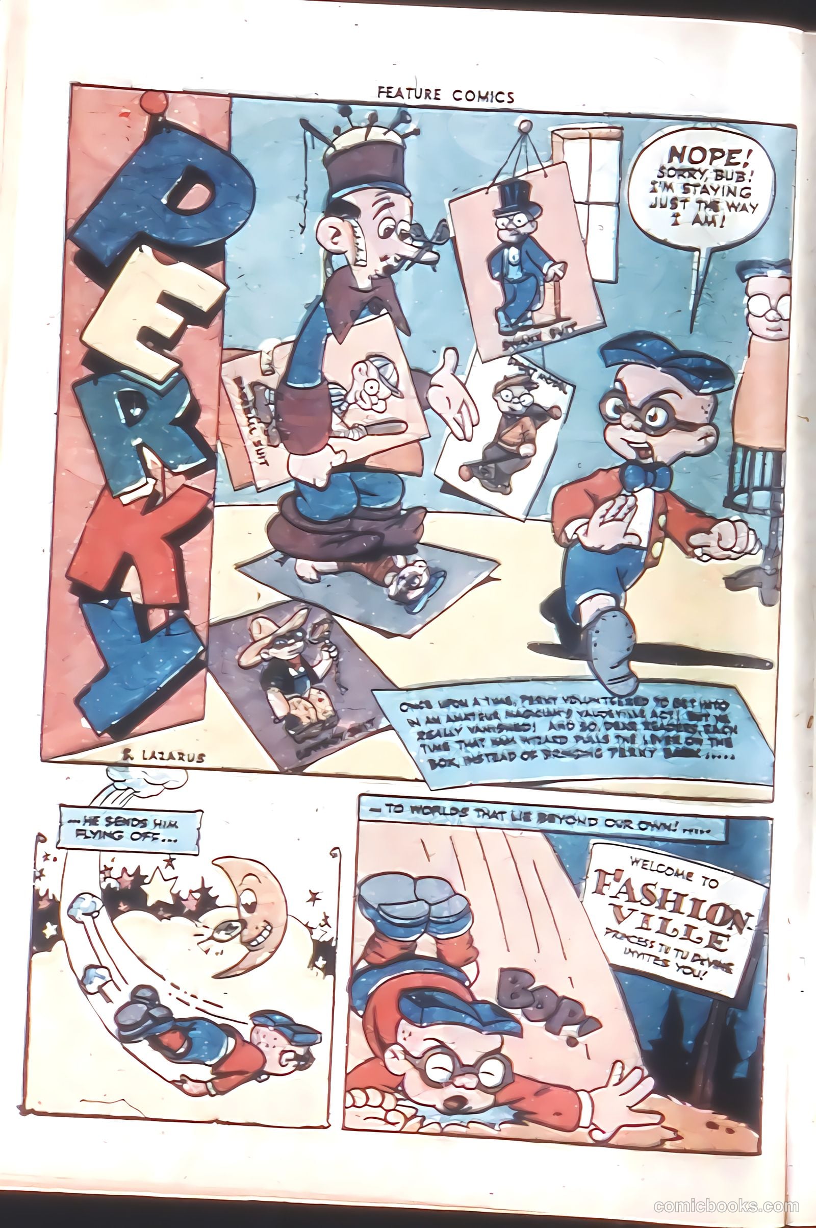 Feature Comics #93 (1945) — page 16 of 60