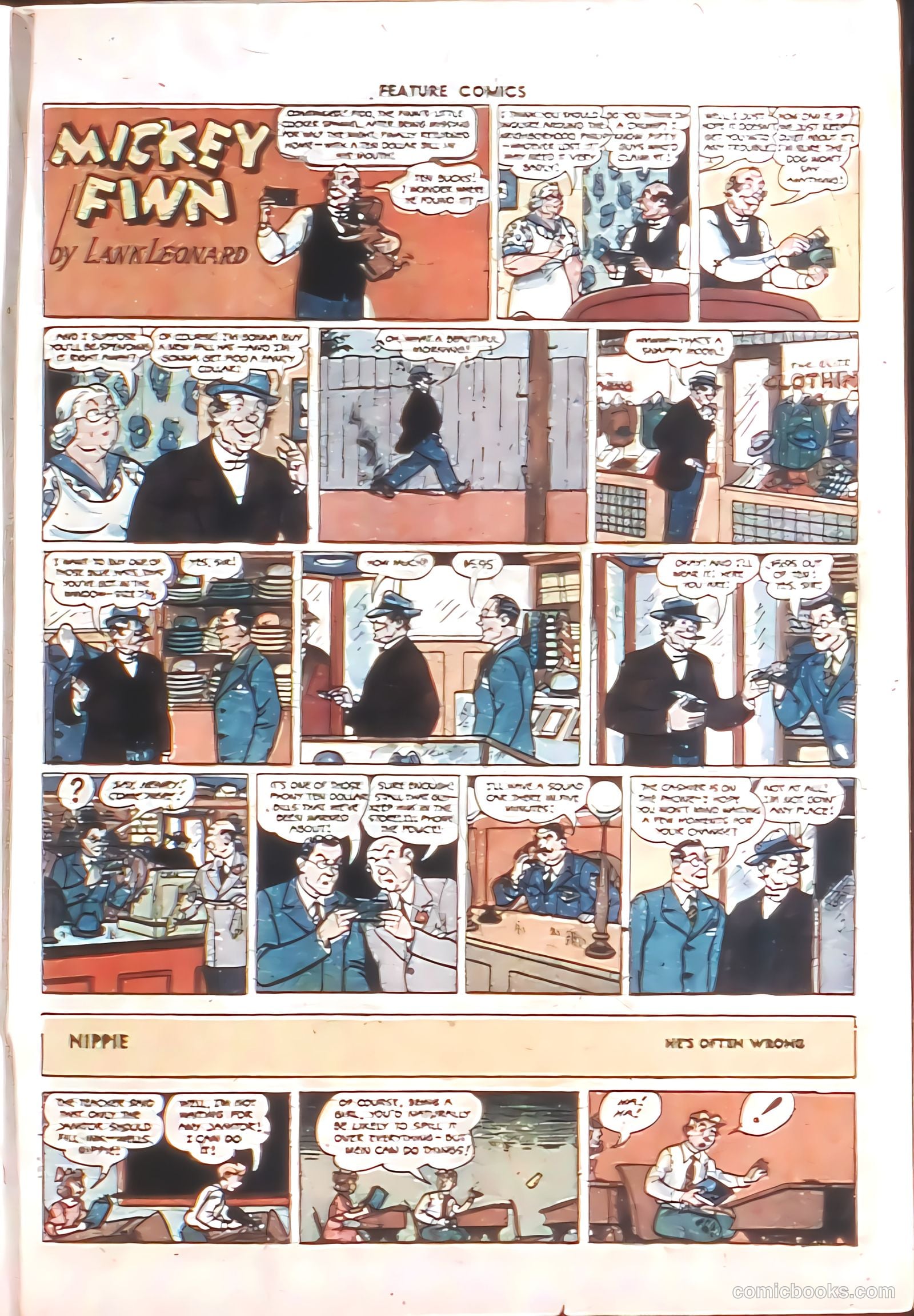 Feature Comics #93 (1945) — page 33 of 60