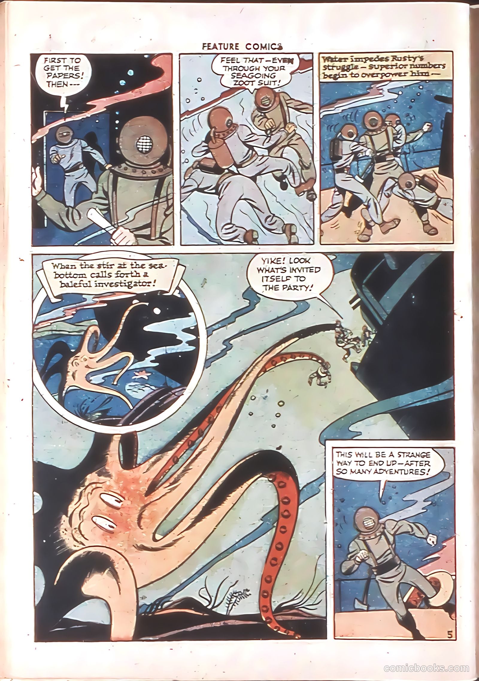 Feature Comics #93 (1945) — page 56 of 60