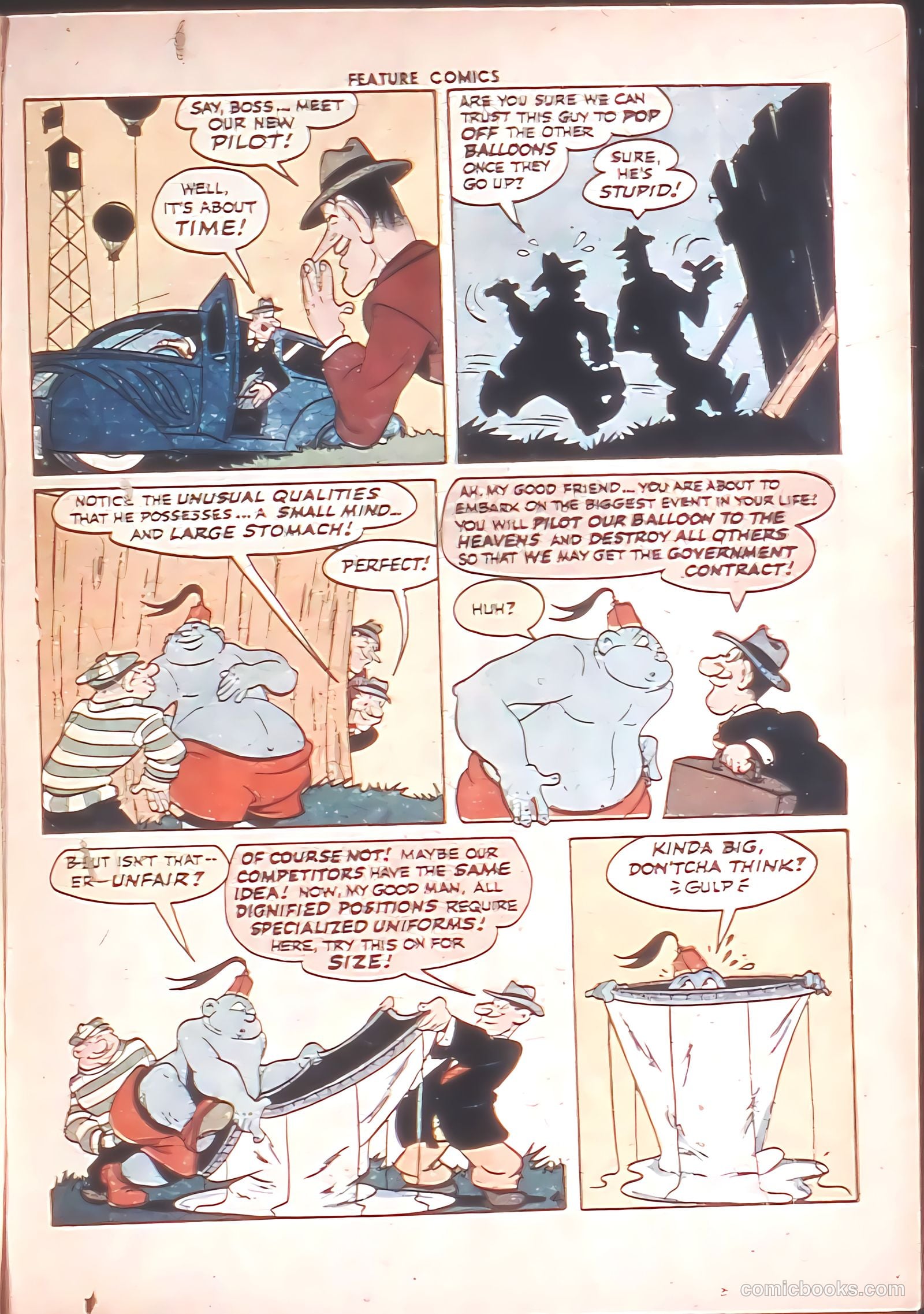 Feature Comics #94 (1946) — page 19 of 60