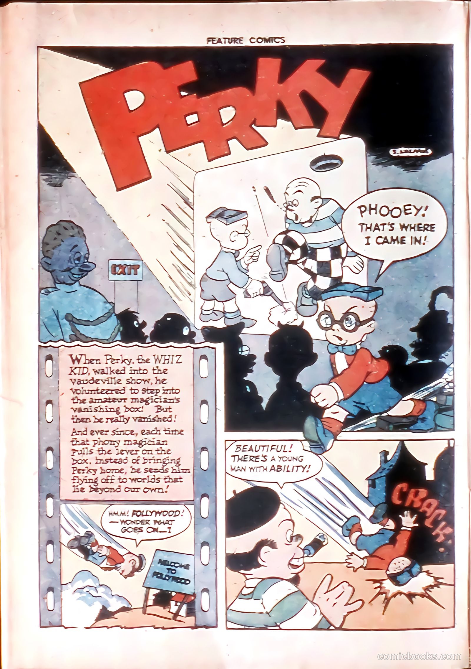 Feature Comics #95 (1946) — page 16 of 60
