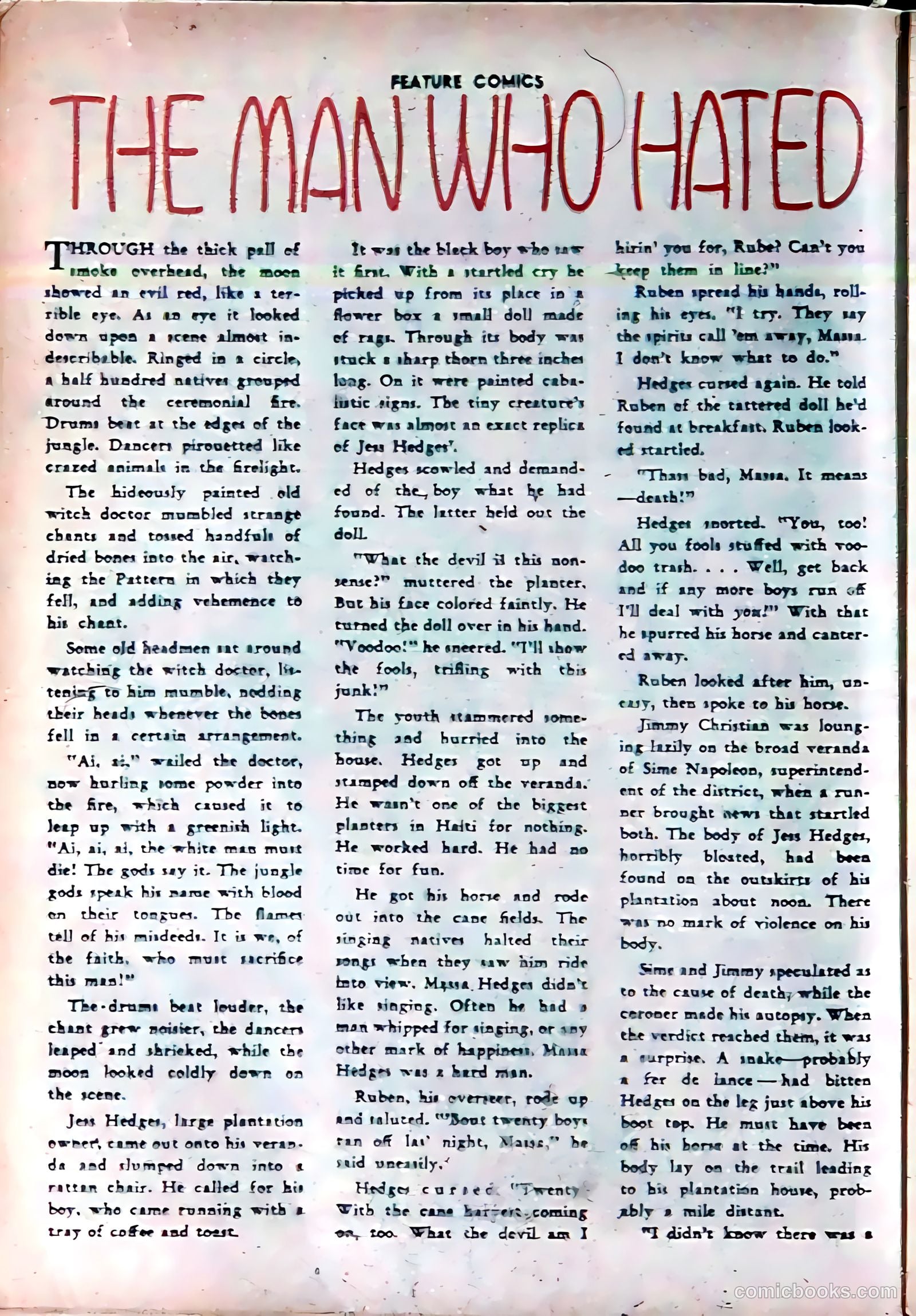 Feature Comics #95 (1946) — page 42 of 60
