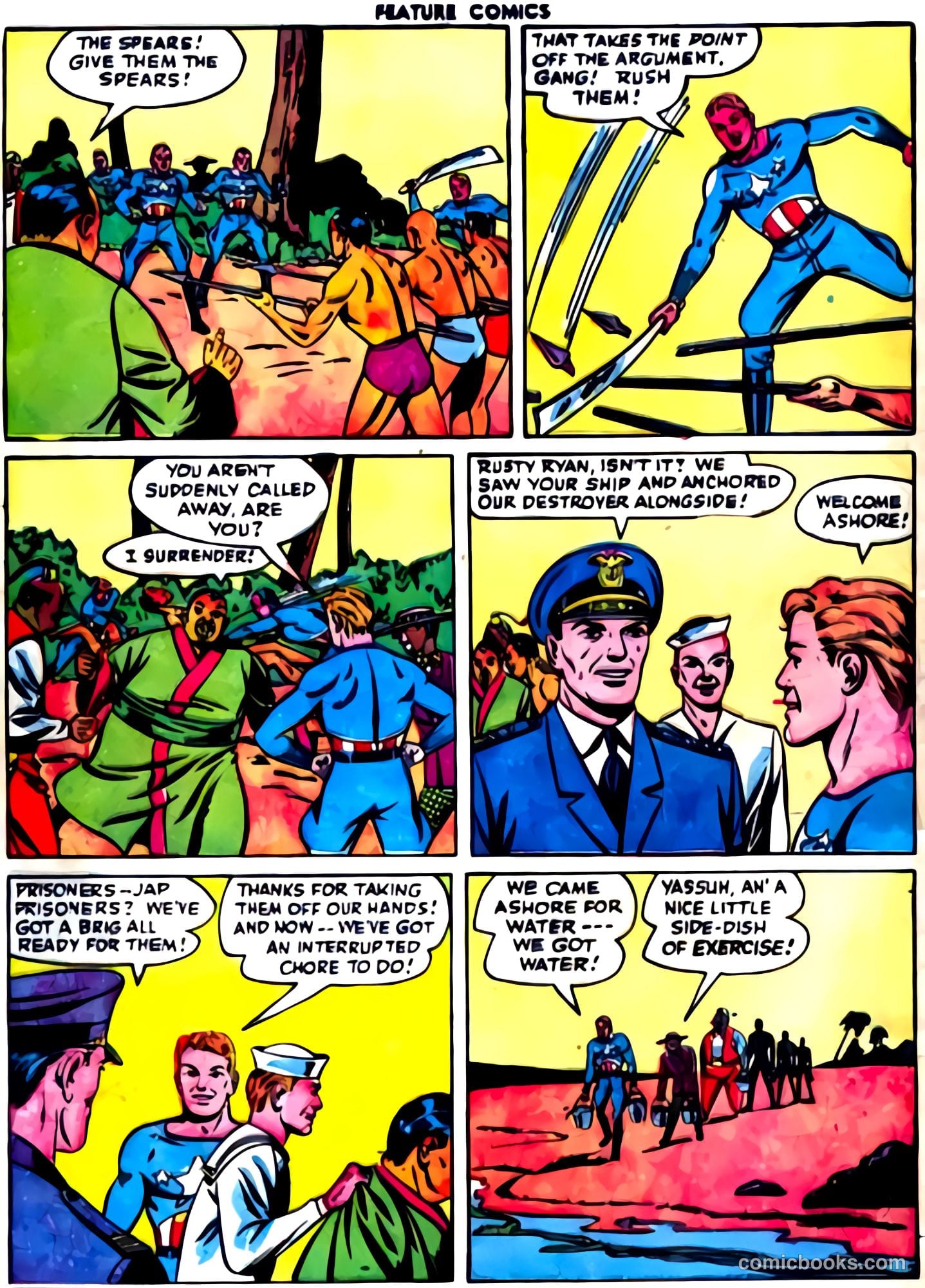 Feature Comics #95 (1946) — page 58 of 60