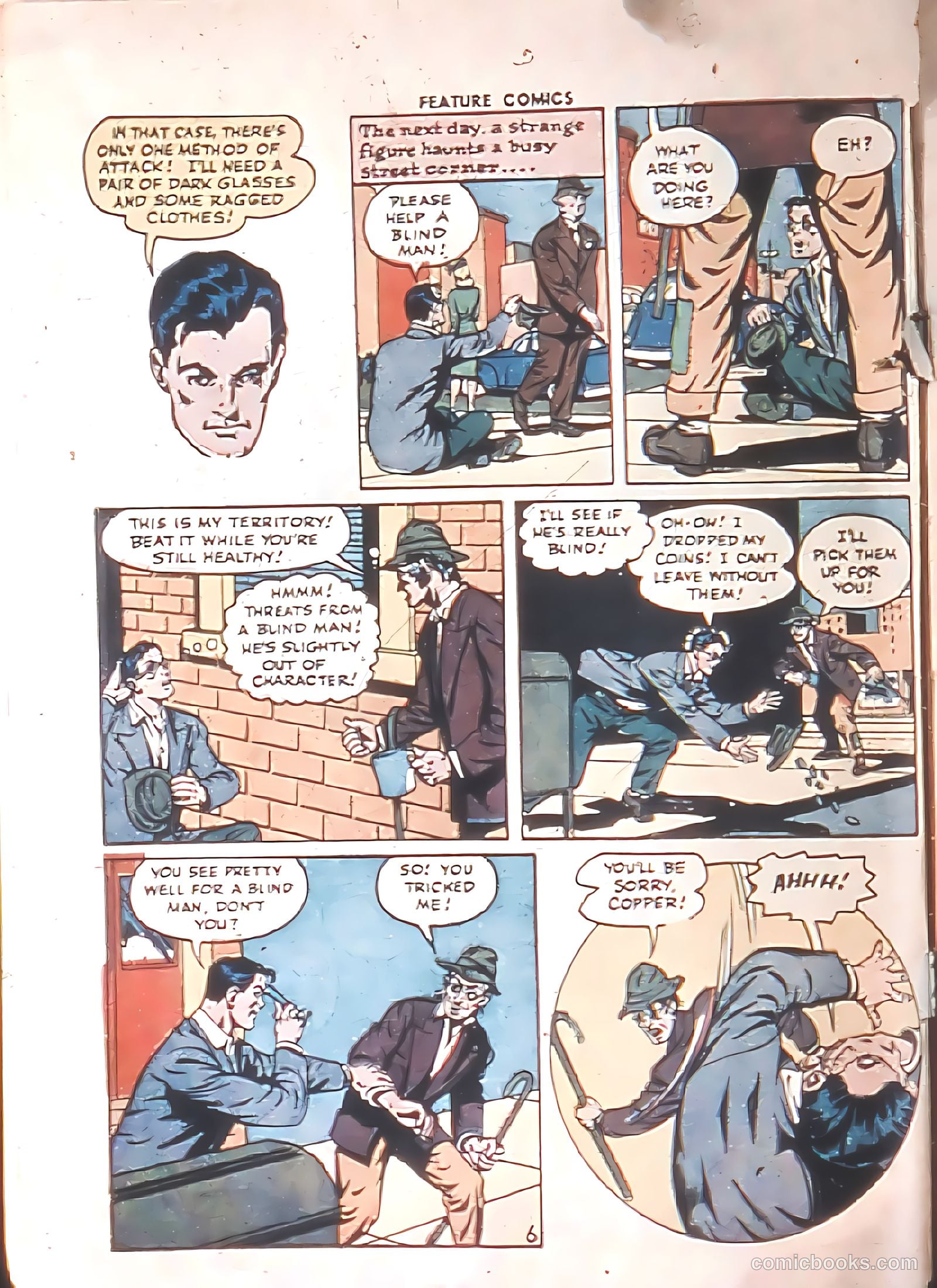 Feature Comics #96 (1946) — page 8 of 60