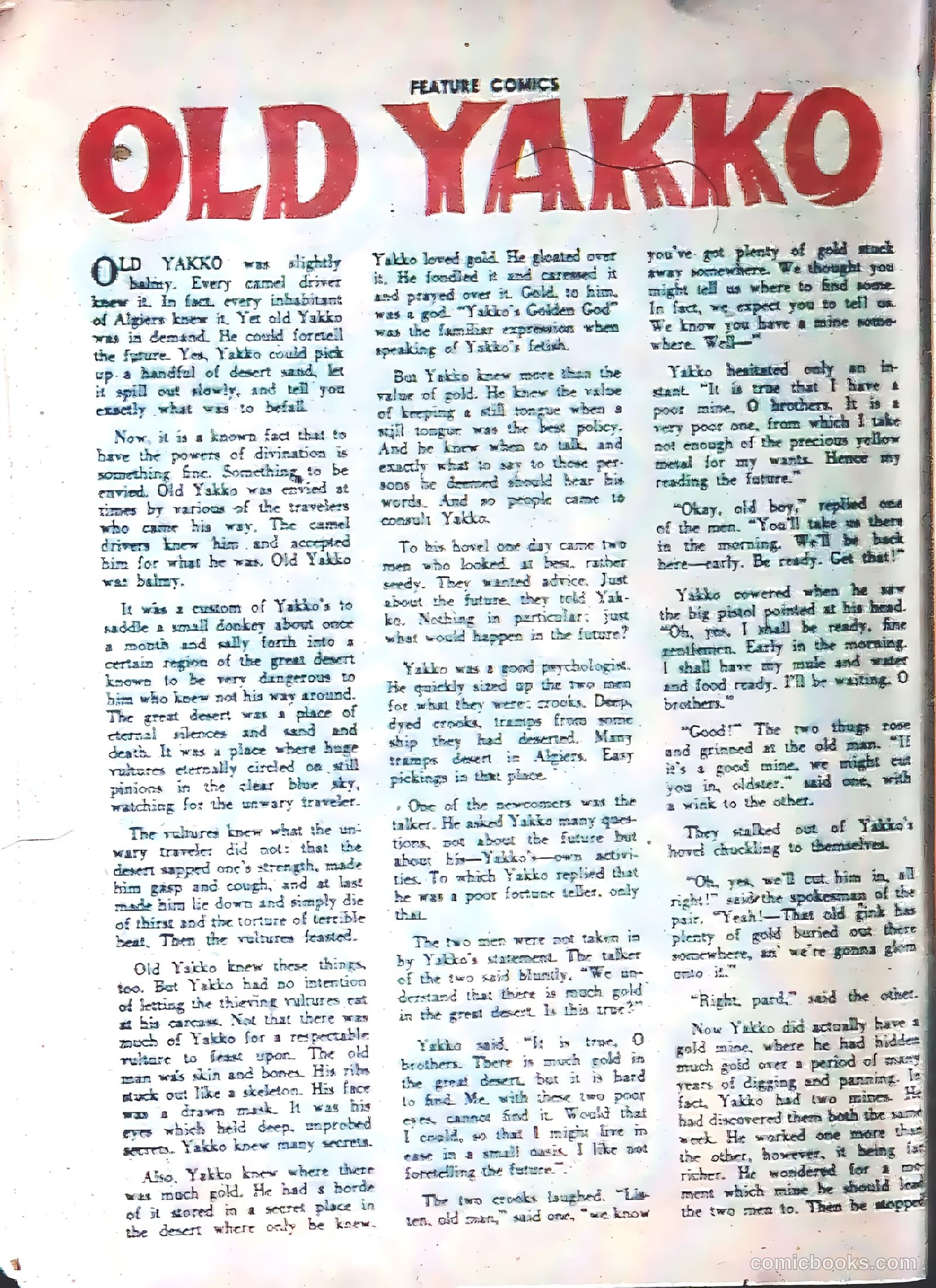 Feature Comics #96 (1946) — page 40 of 60