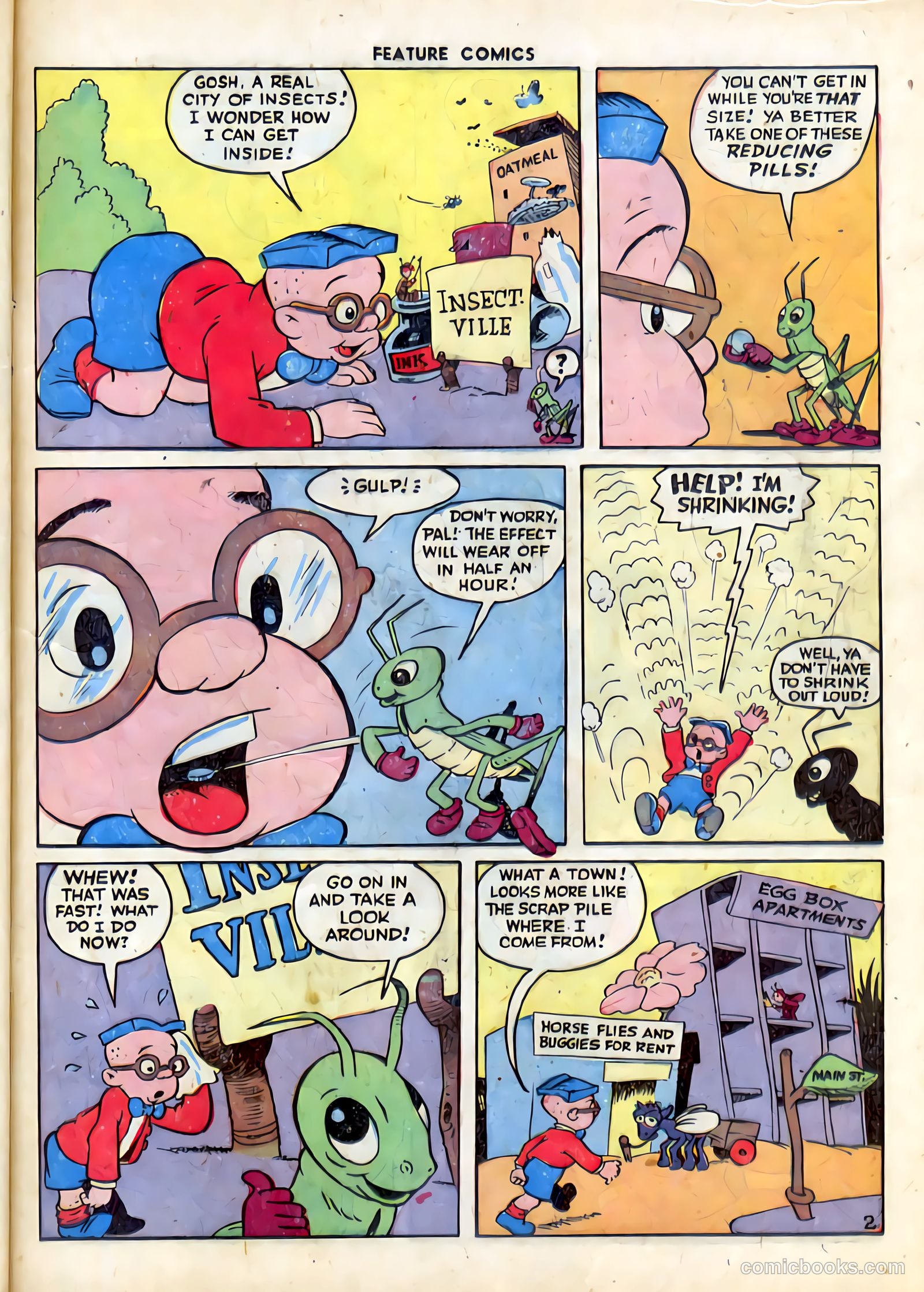 Feature Comics #97 (1946) — page 17 of 60
